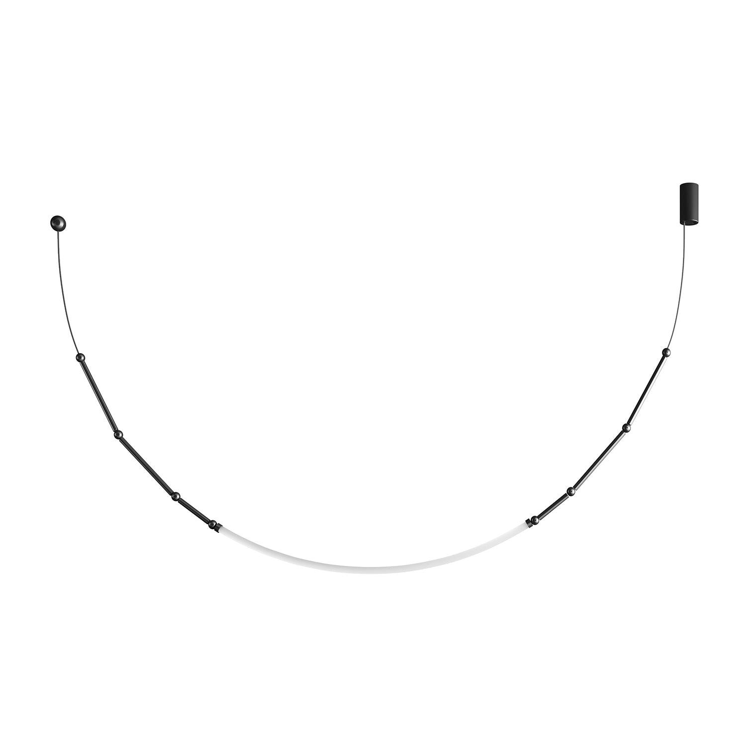 Rio Chandelier Leda LED Flexible Modern Sculptural-Neutral Decor