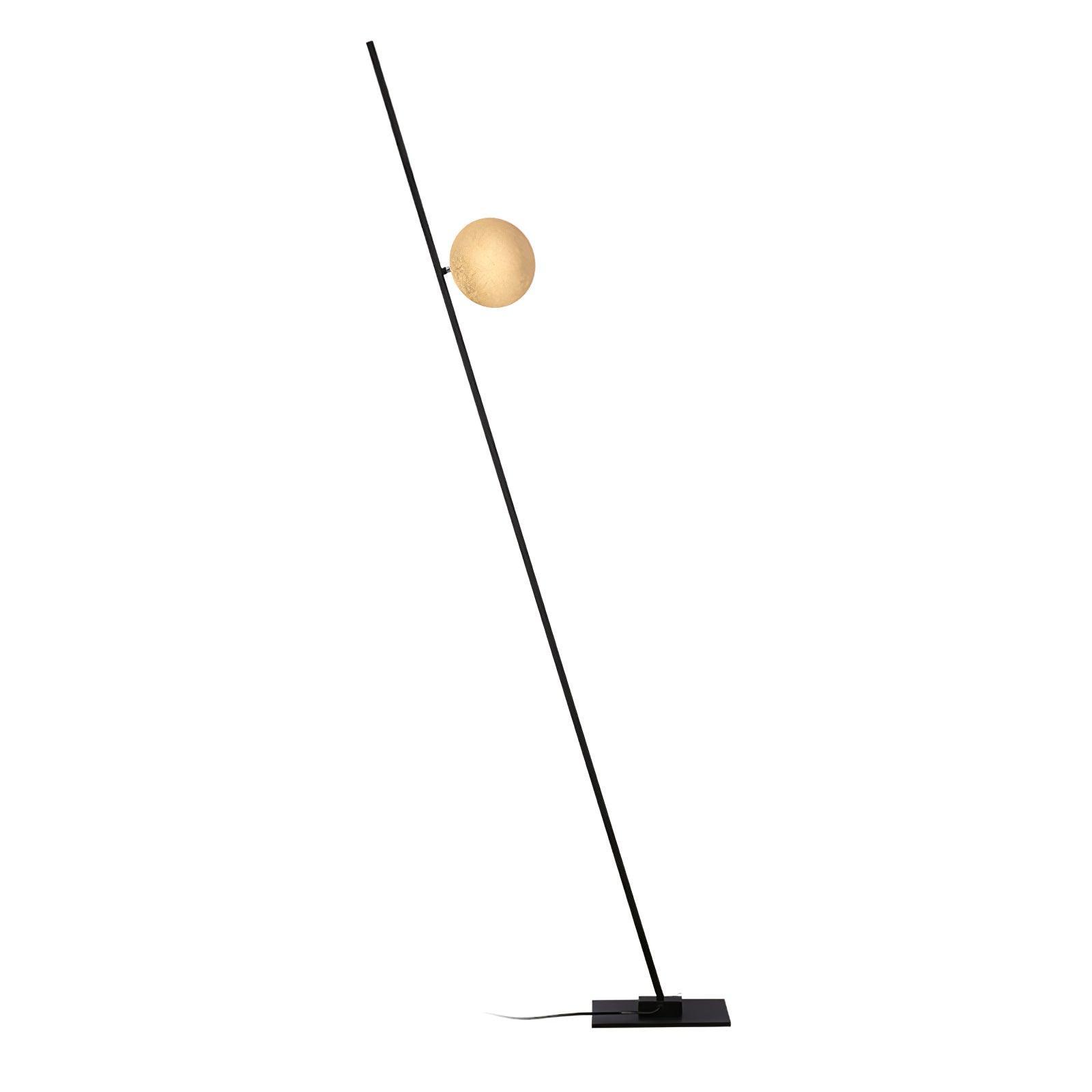 Axial Ray Sculptural Floor Lamp-Neutral Decor