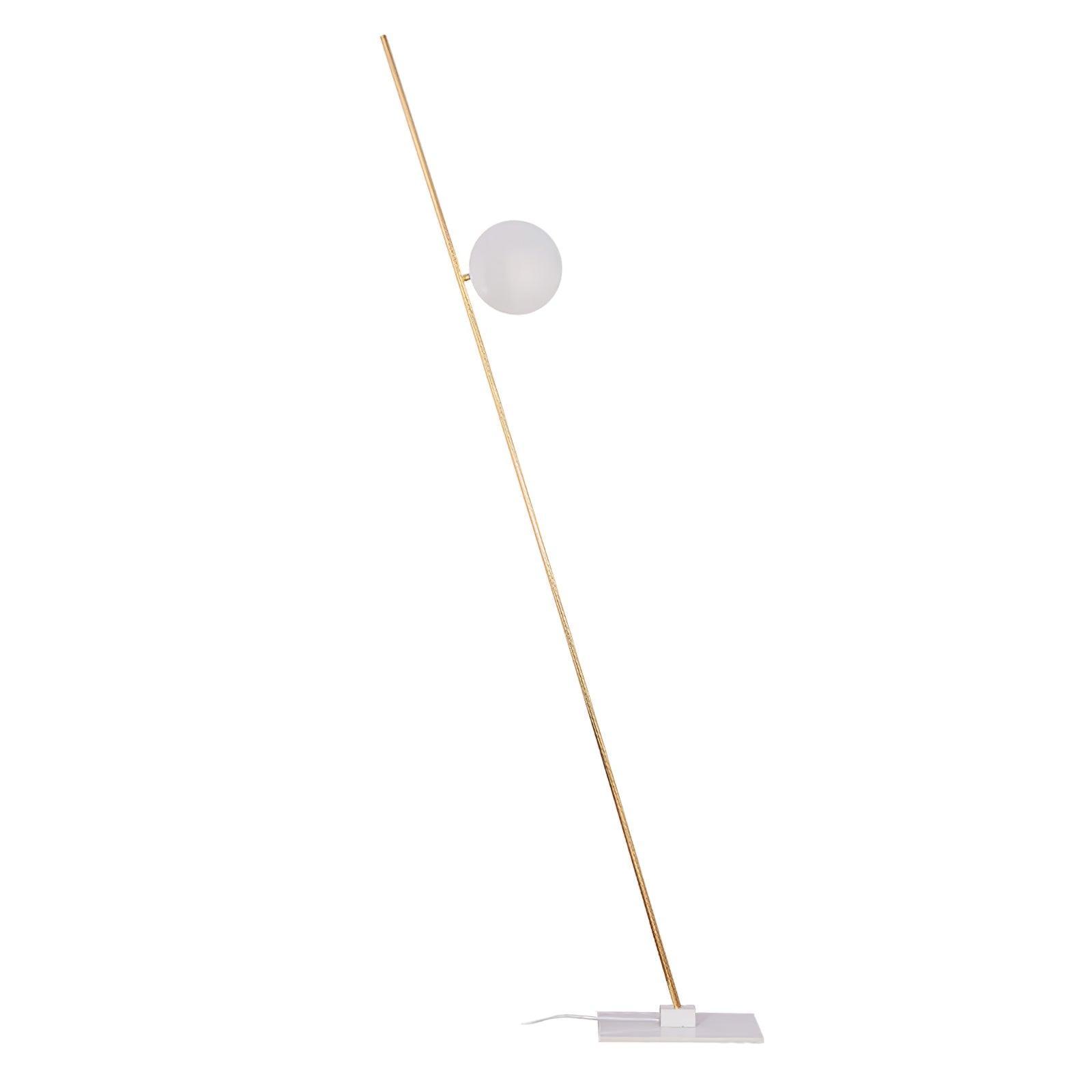 Axial Ray Sculptural Floor Lamp-Neutral Decor