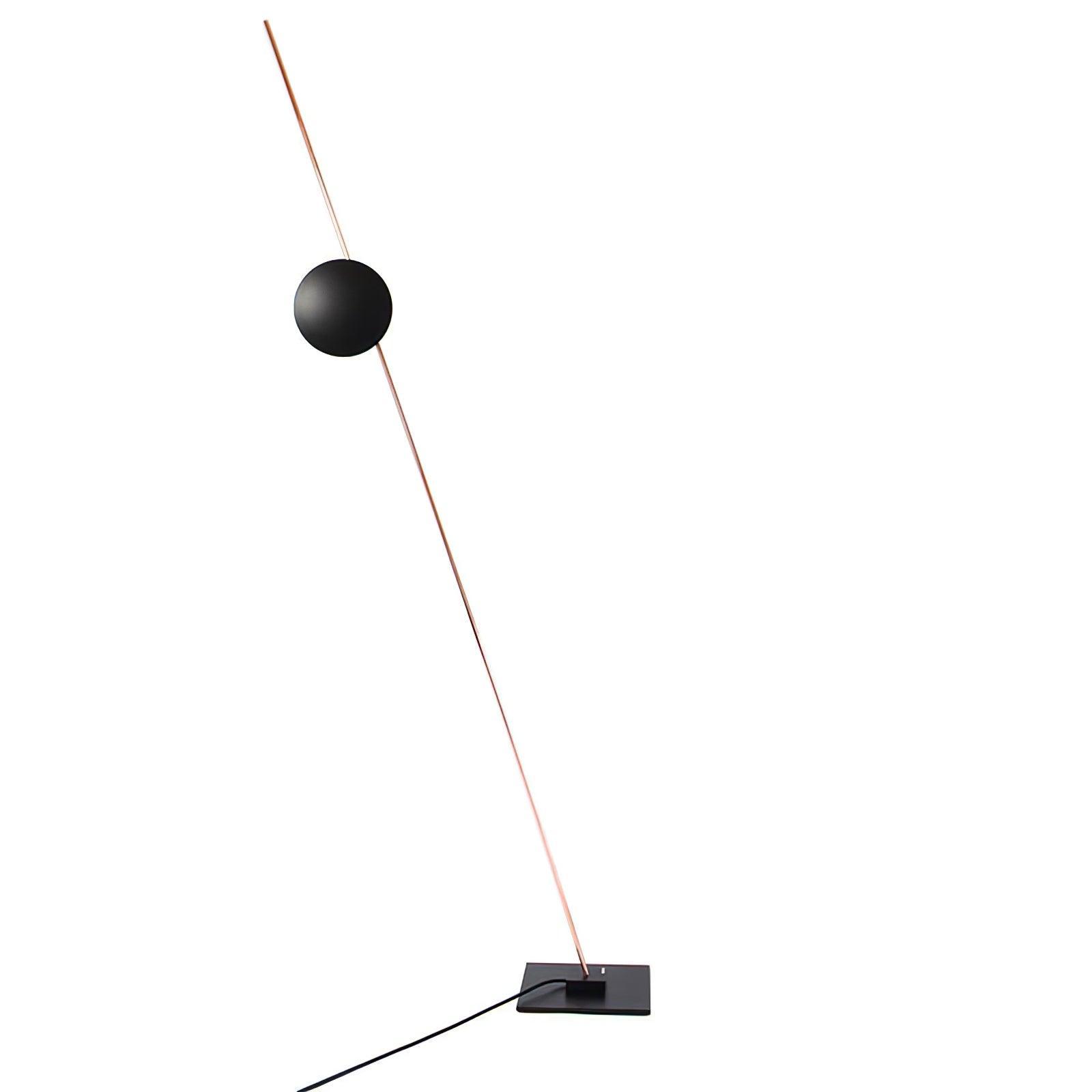 Axial Ray Sculptural Floor Lamp-Neutral Decor