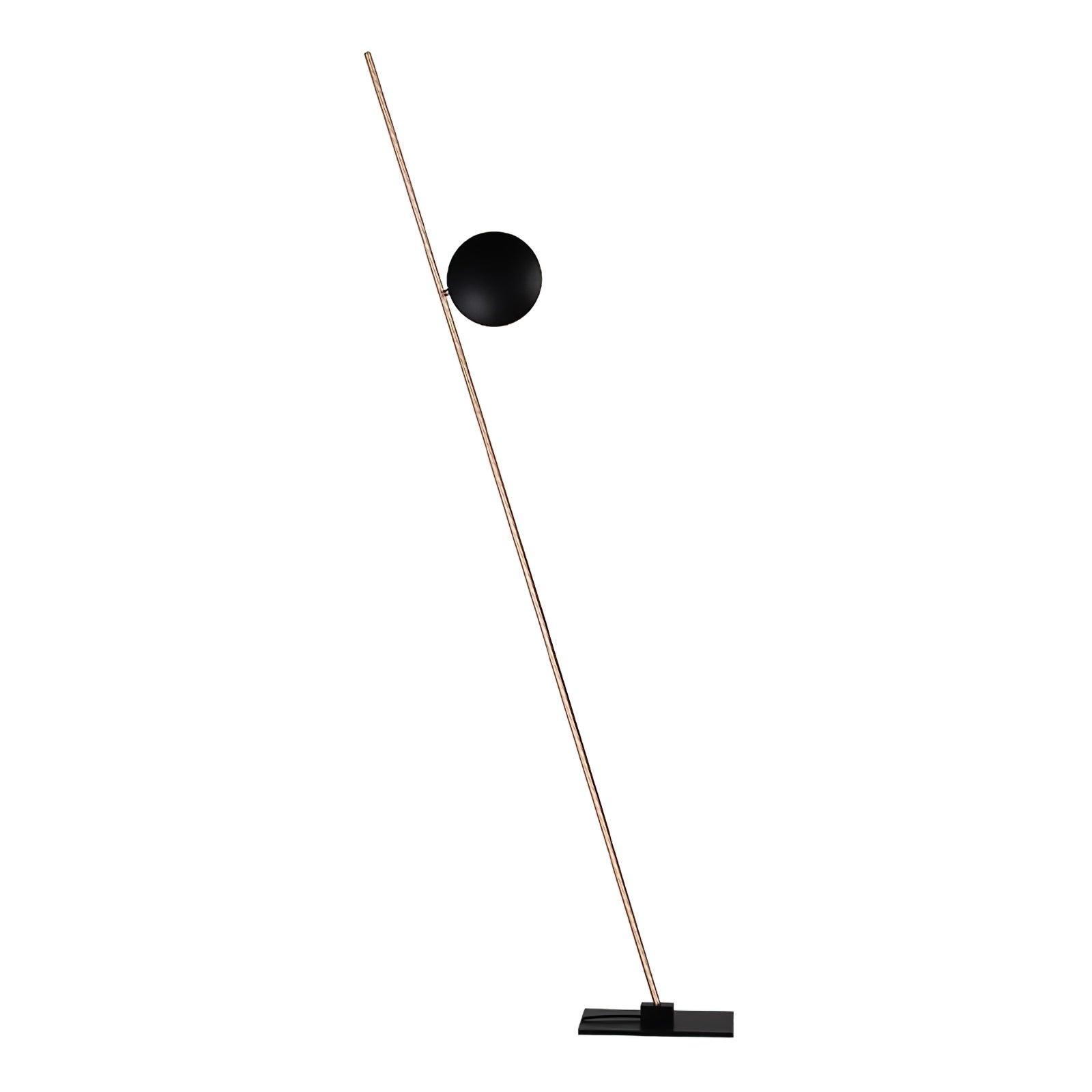 Axial Ray Sculptural Floor Lamp-Neutral Decor