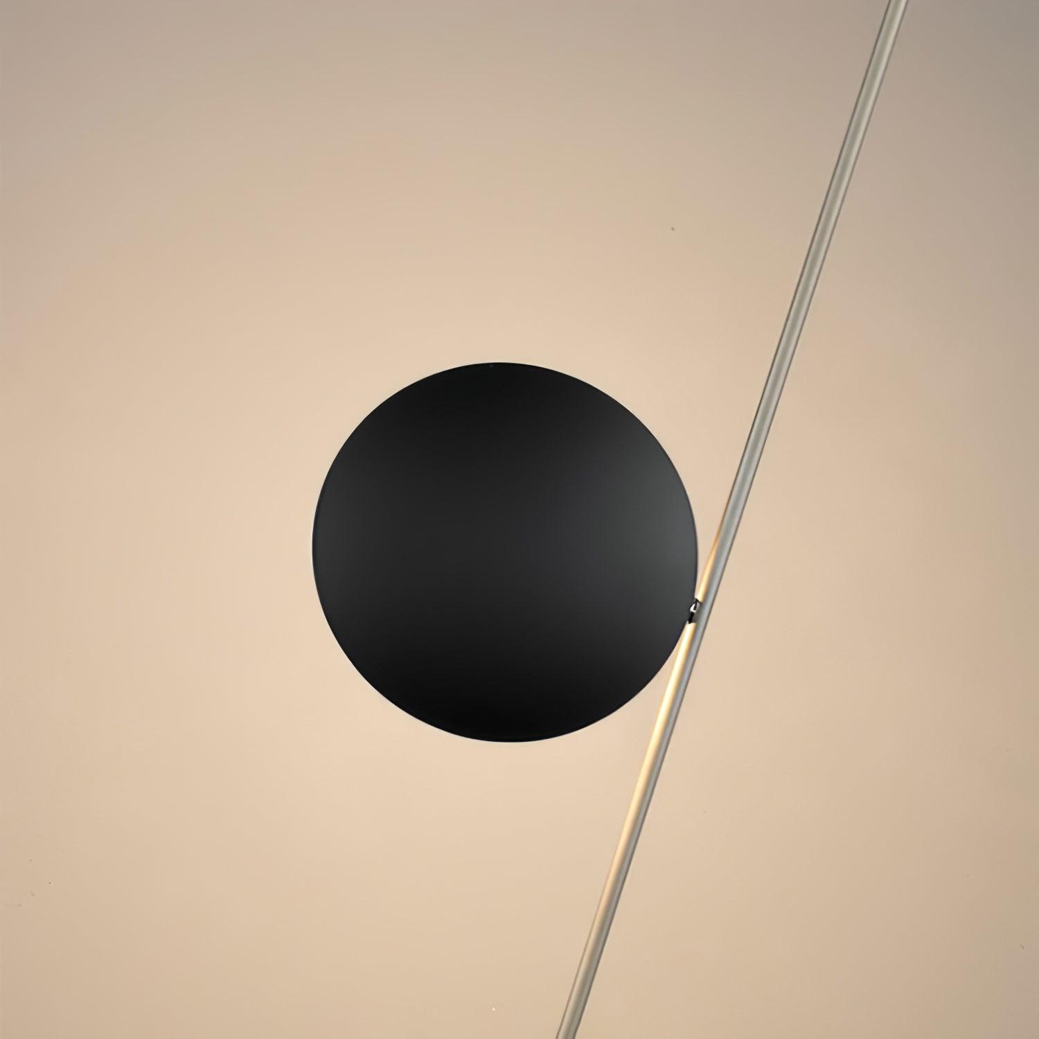 Axial Ray Sculptural Floor Lamp-Neutral Decor