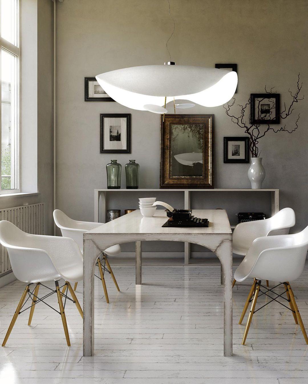 Lustra Pendant Lamp Black Gold Curved Shade-Neutral Decor