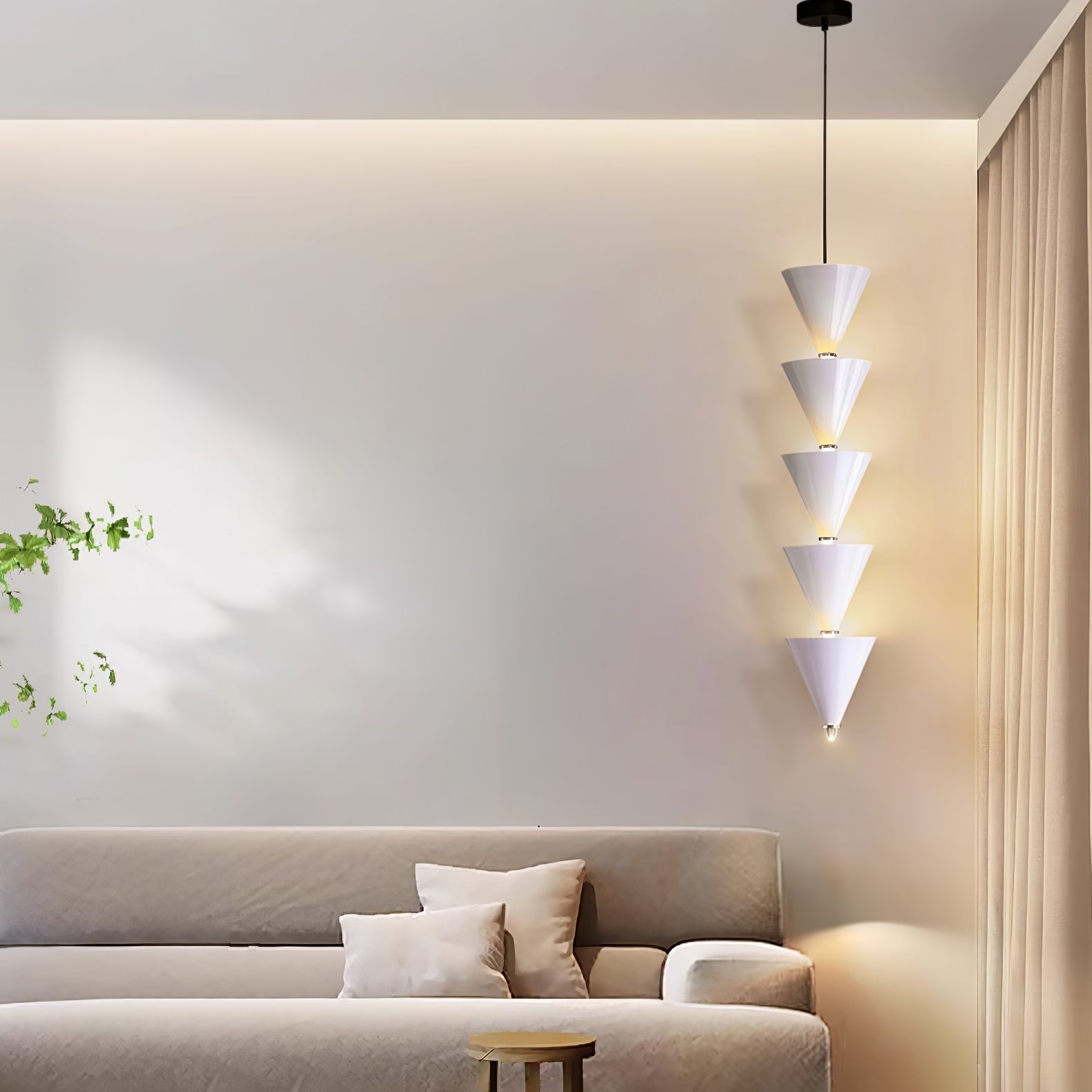 Yrathen Modern Minimalist Pendant Light-Neutral Decor