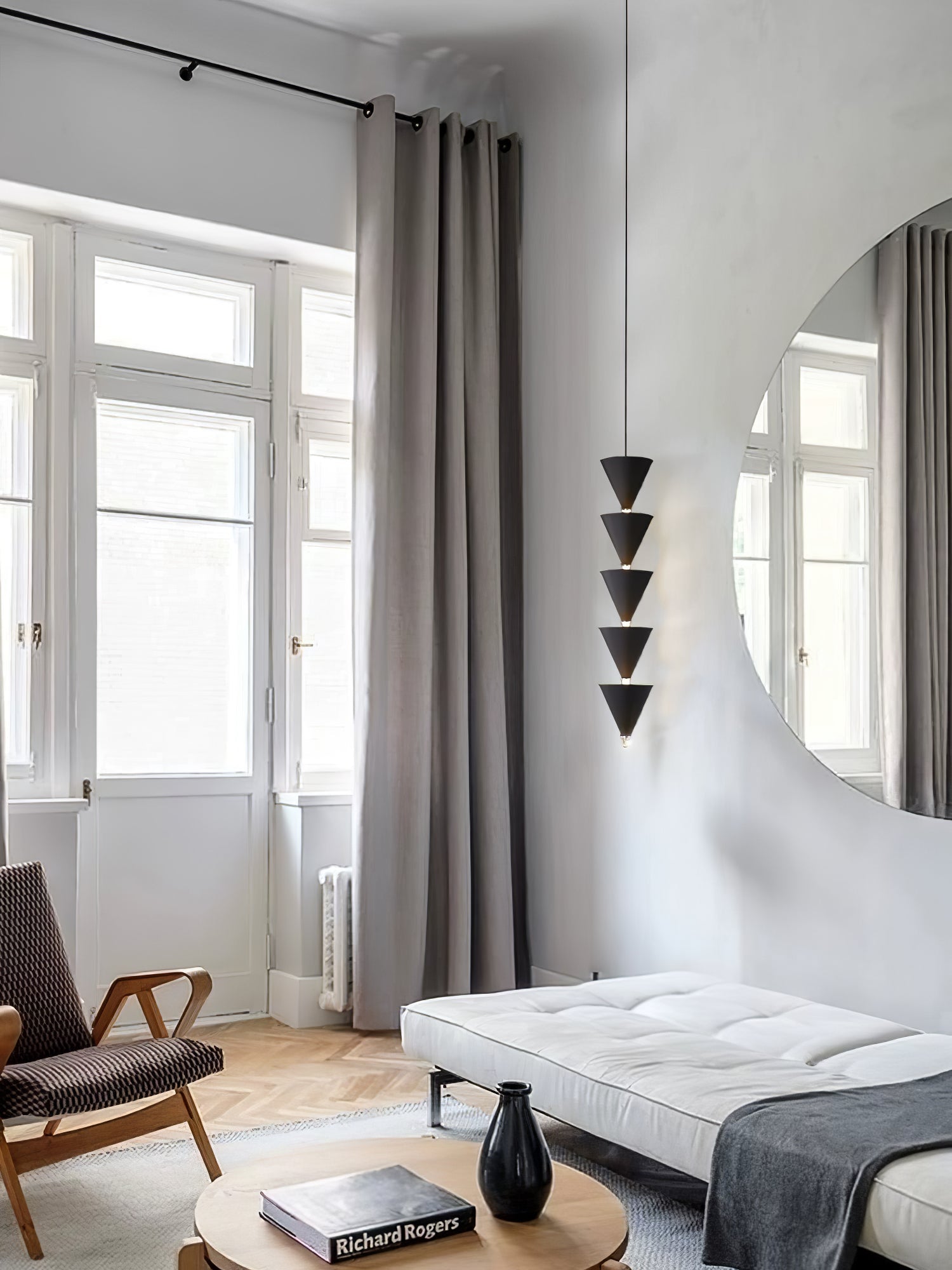 Yrathen Modern Minimalist Pendant Light-Neutral Decor