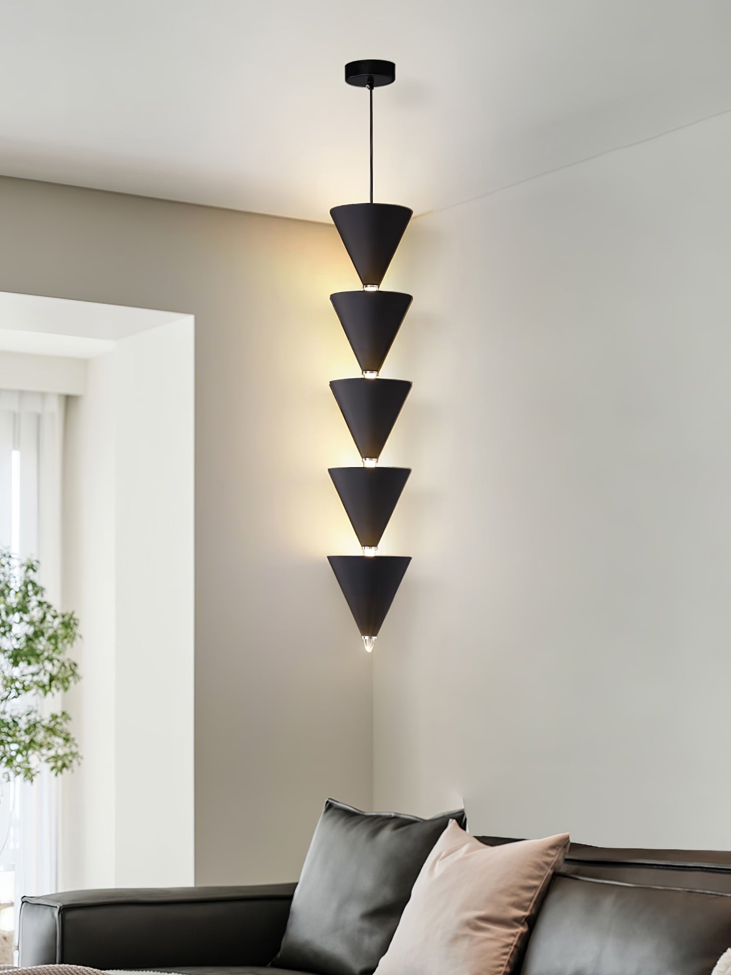 Yrathen Modern Minimalist Pendant Light-Neutral Decor