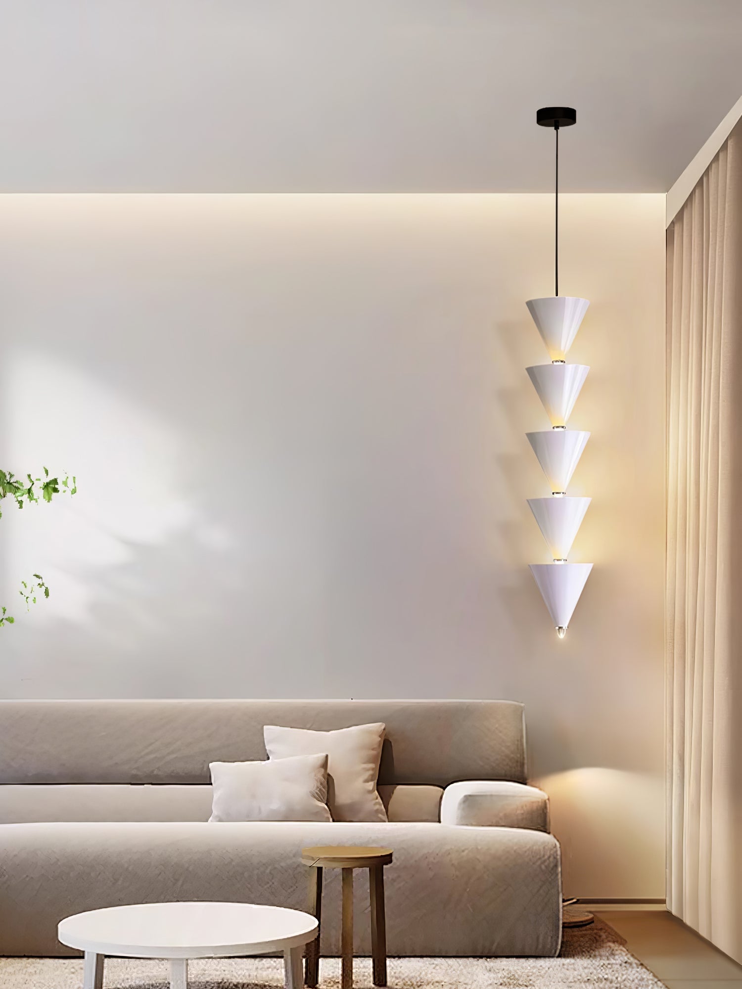 Yrathen Modern Minimalist Pendant Light-Neutral Decor