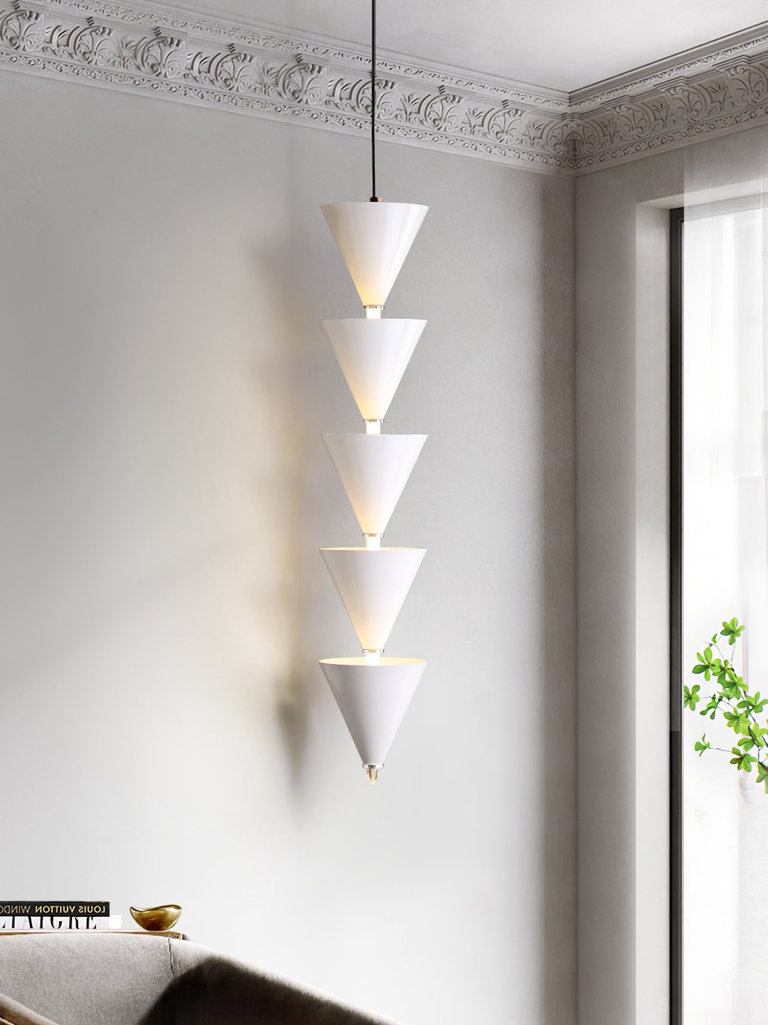 Yrathen Modern Minimalist Pendant Light-Neutral Decor