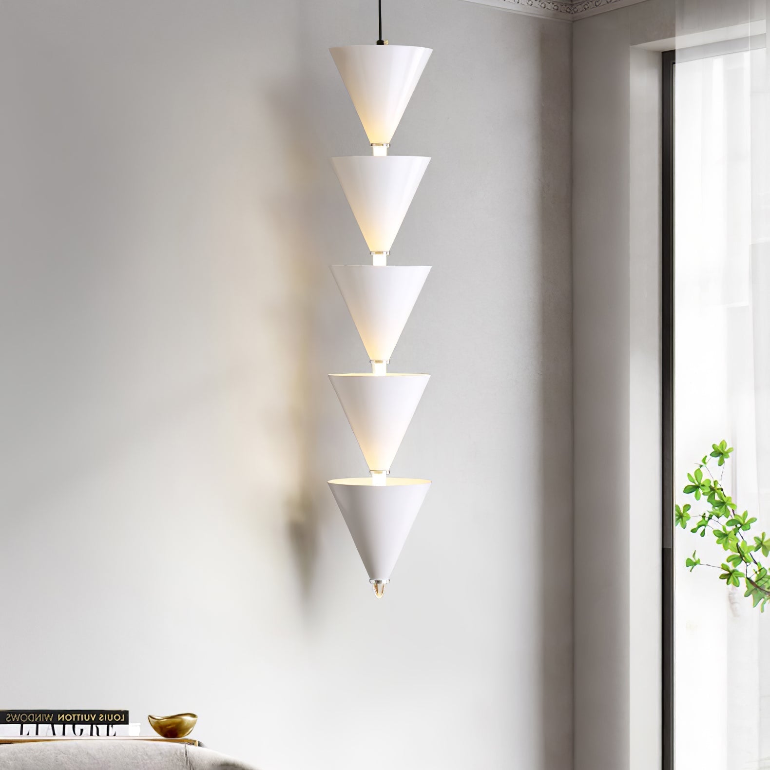Yrathen Modern Minimalist Pendant Light-Neutral Decor