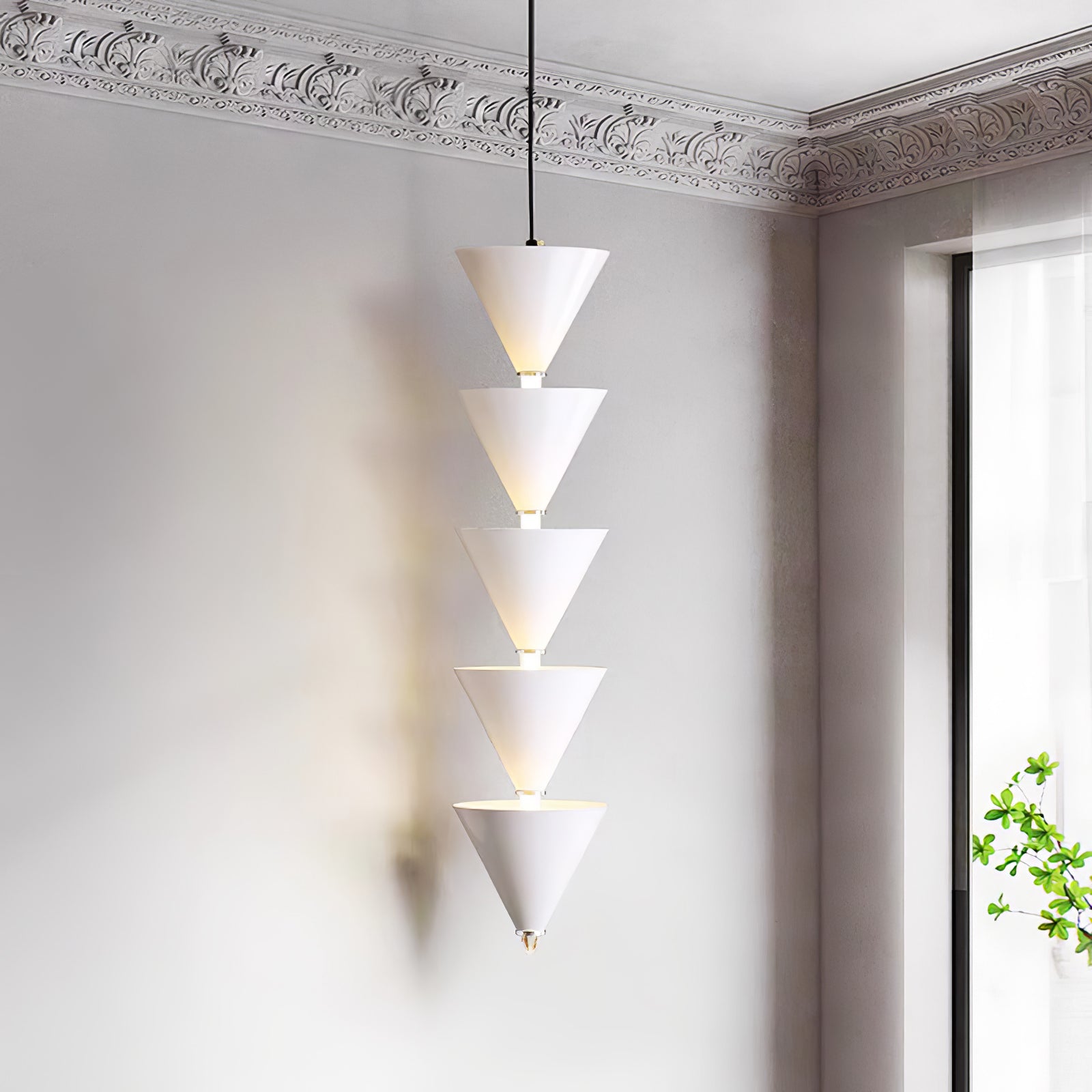 Yrathen Modern Minimalist Pendant Light-Neutral Decor