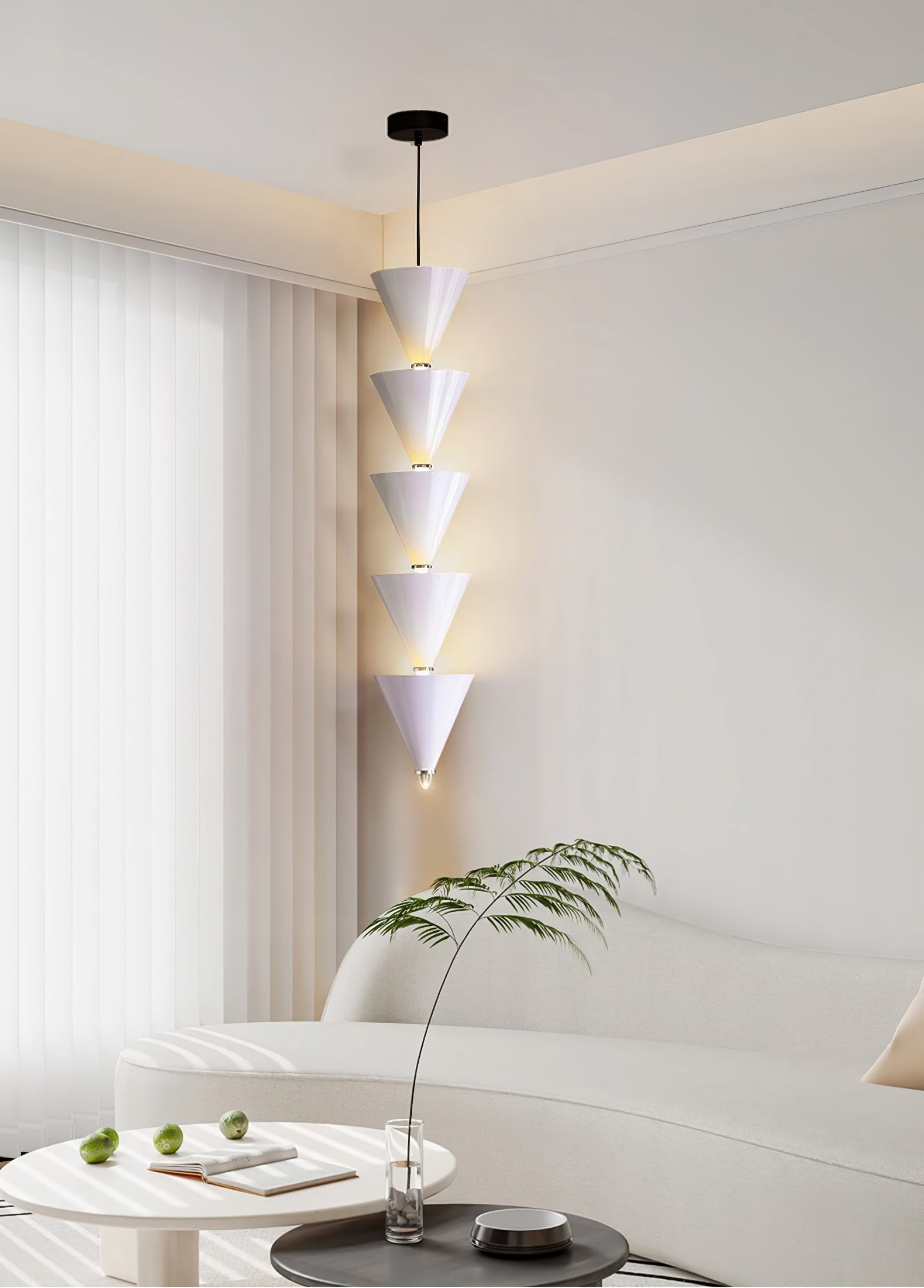 Yrathen Modern Minimalist Pendant Light-Neutral Decor
