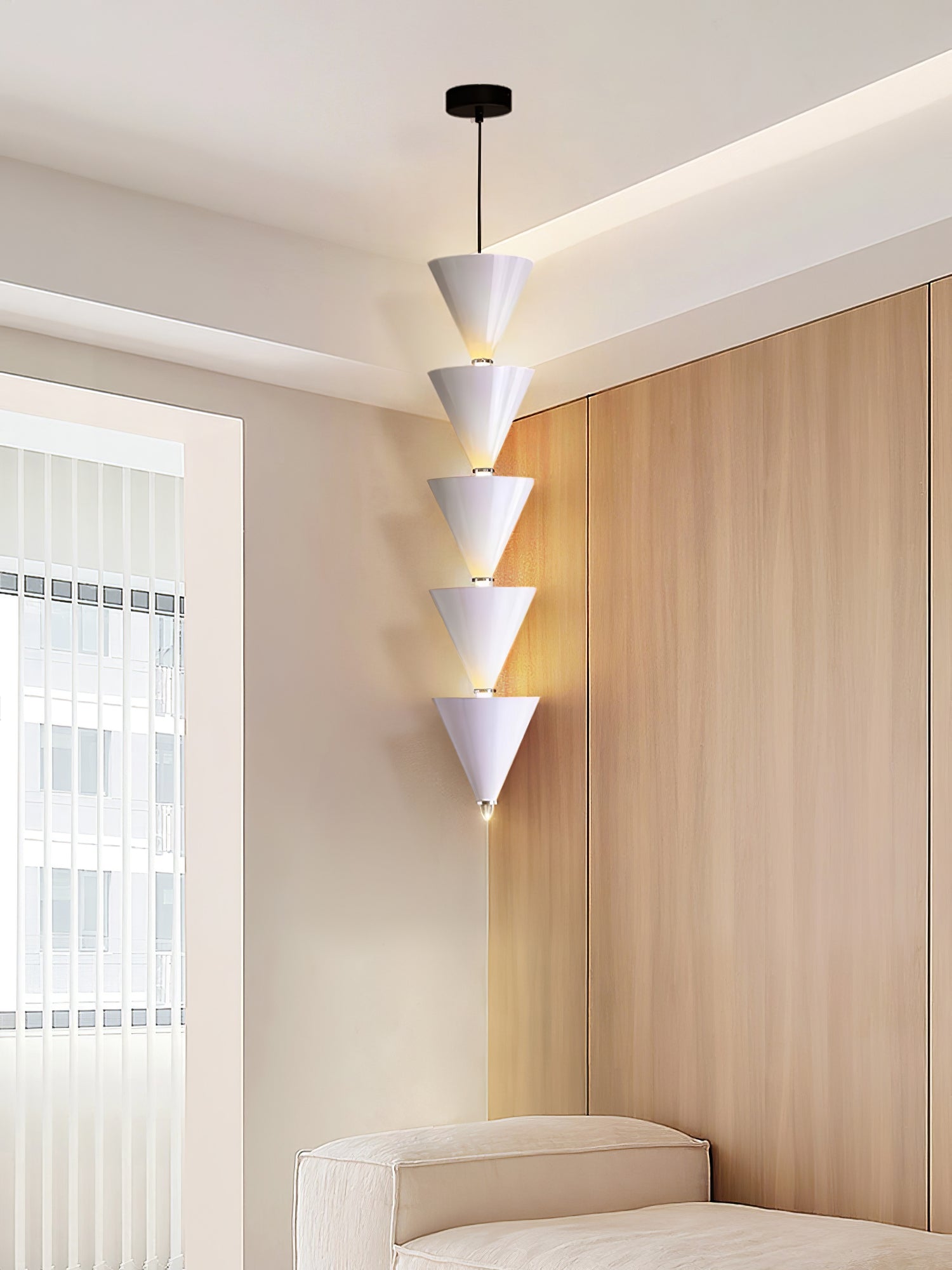 Yrathen Modern Minimalist Pendant Light-Neutral Decor