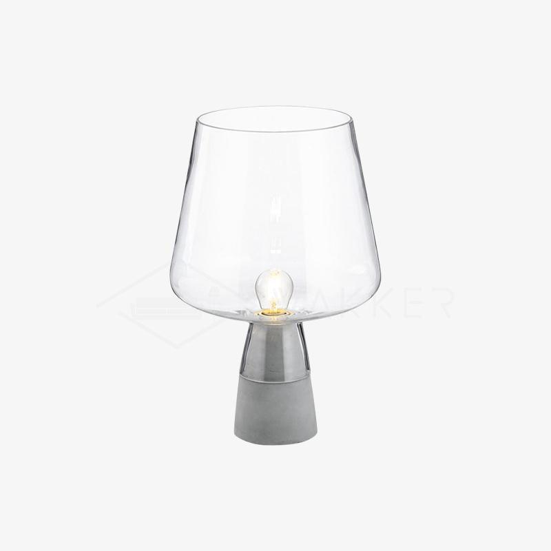 Nirixon Minimalist Cement Table Lamp-Neutral Decor