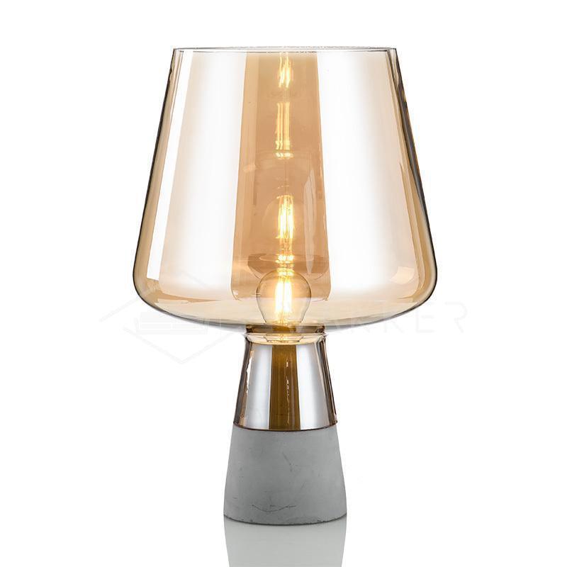 Nirixon Minimalist Cement Table Lamp-Neutral Decor