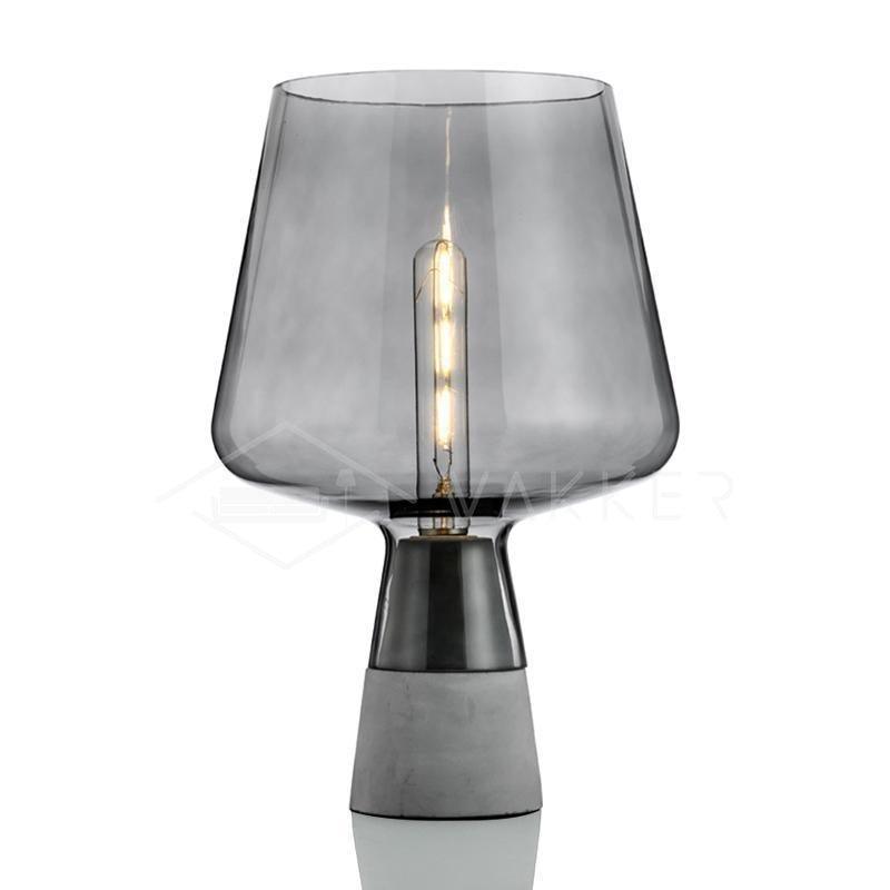 Nirixon Minimalist Cement Table Lamp-Neutral Decor