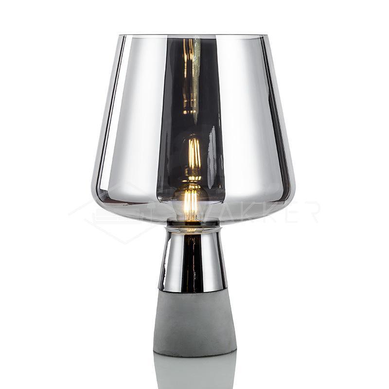 Nirixon Minimalist Cement Table Lamp-Neutral Decor