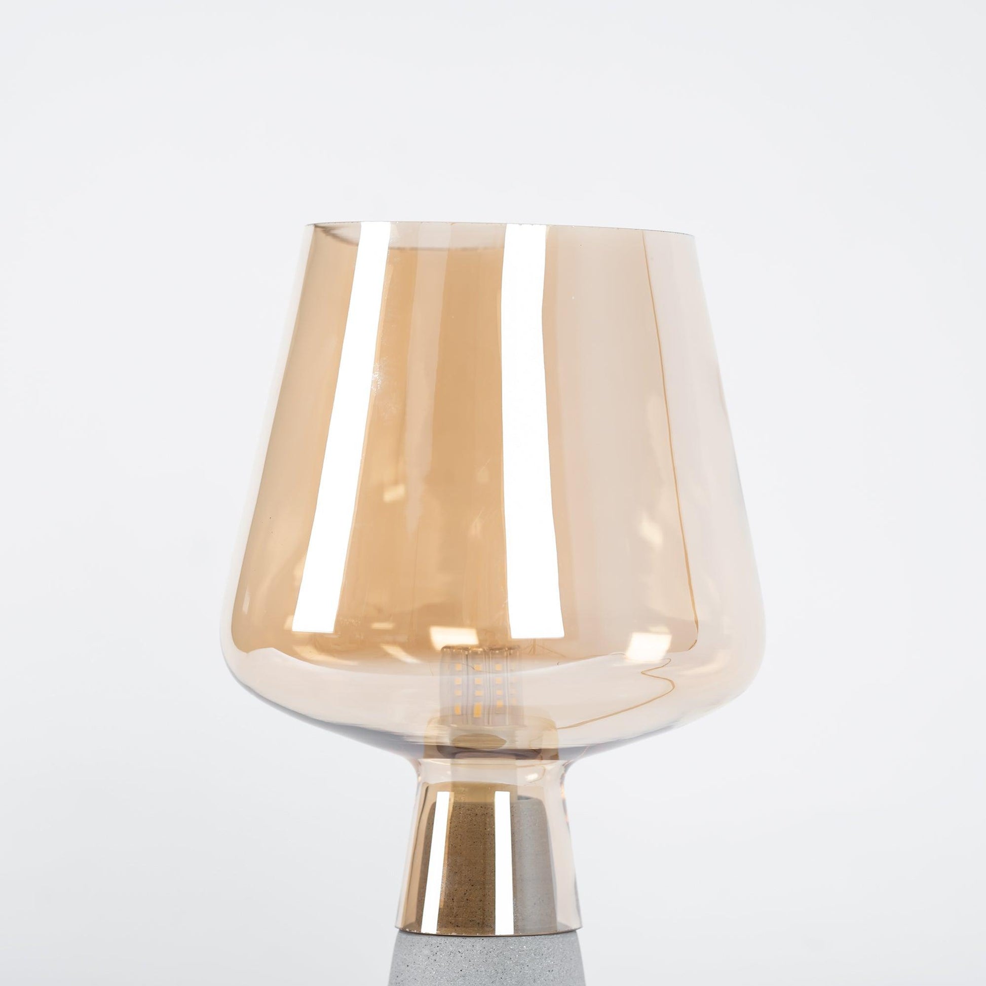 Nirixon Minimalist Cement Table Lamp-Neutral Decor