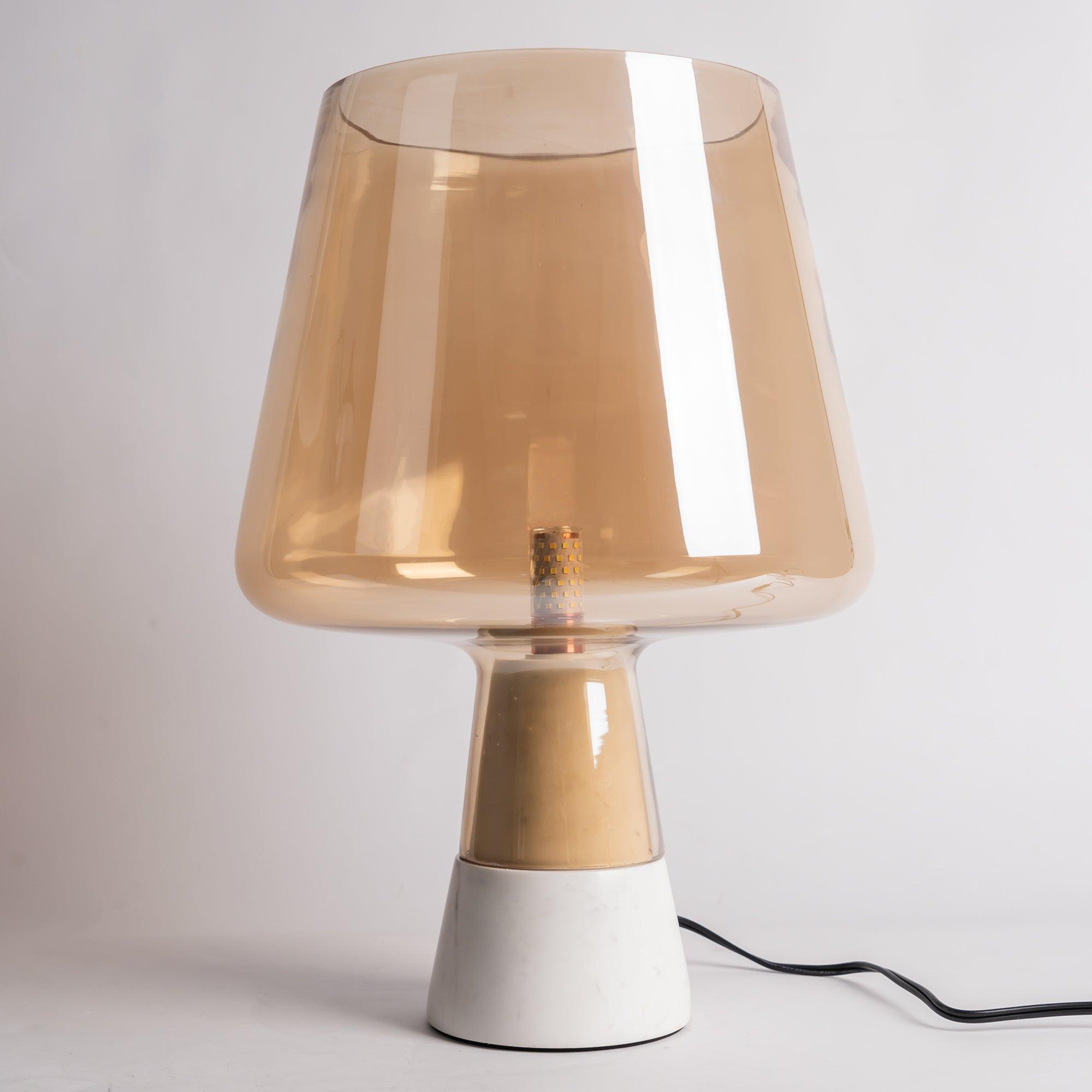 Nirixon Minimalist Cement Table Lamp-Neutral Decor