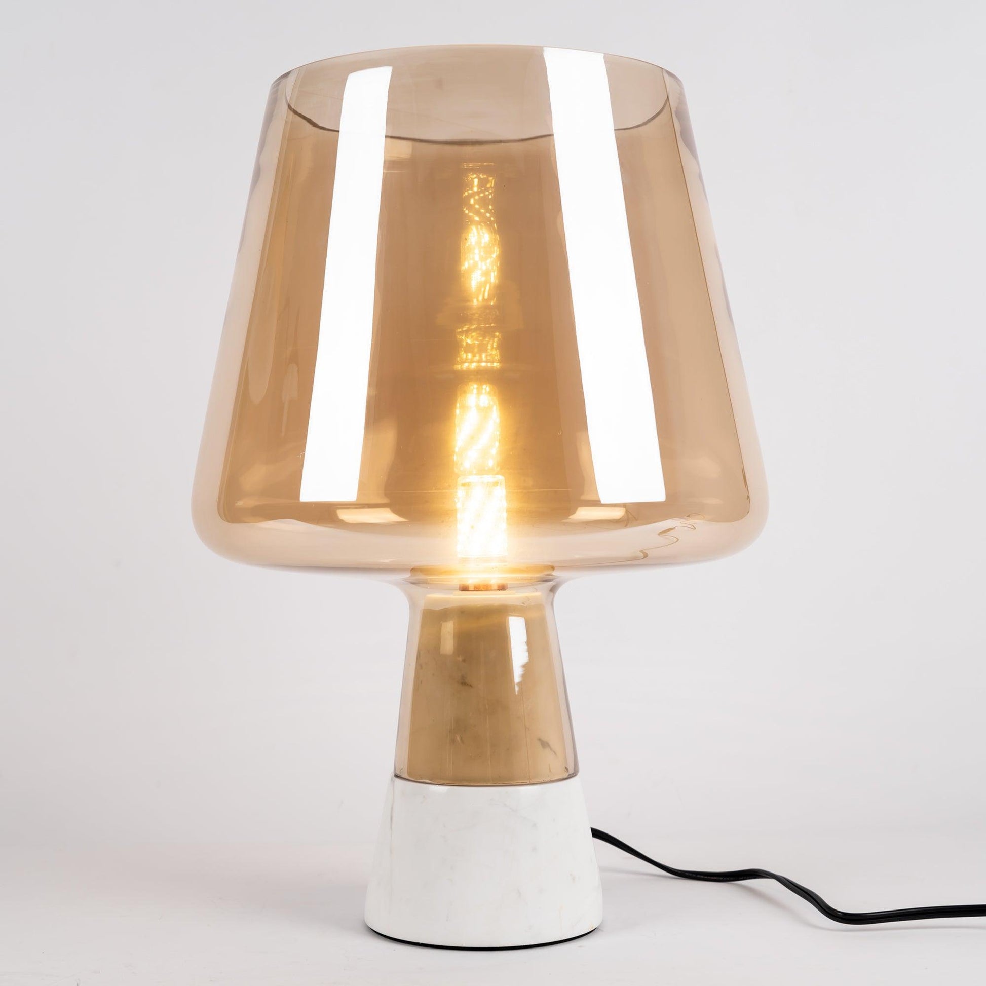 Nirixon Minimalist Cement Table Lamp-Neutral Decor