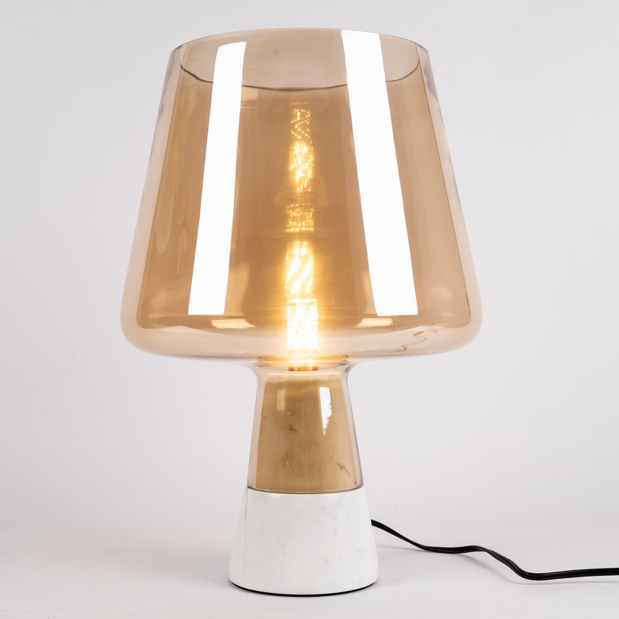Nirixon Minimalist Cement Table Lamp-Neutral Decor