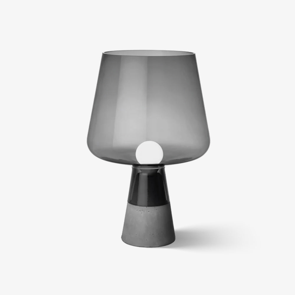 Nirixon Minimalist Cement Table Lamp-Neutral Decor