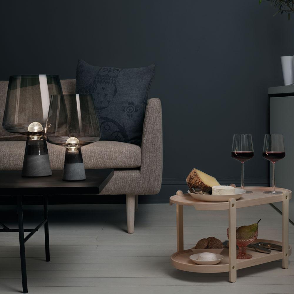 Nirixon Minimalist Cement Table Lamp-Neutral Decor