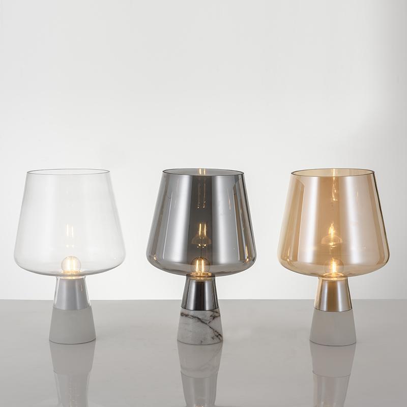Nirixon Minimalist Cement Table Lamp-Neutral Decor