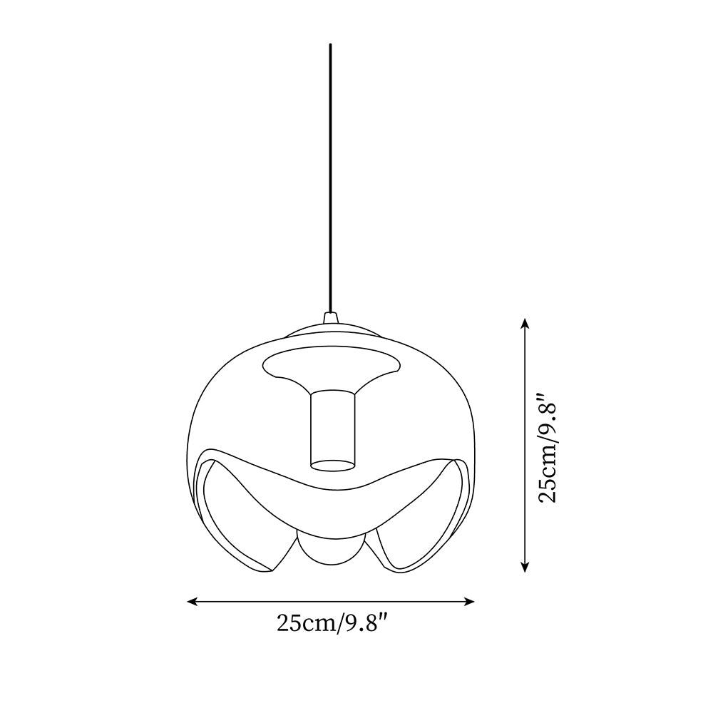 Fivelle Glass Pendant Light
