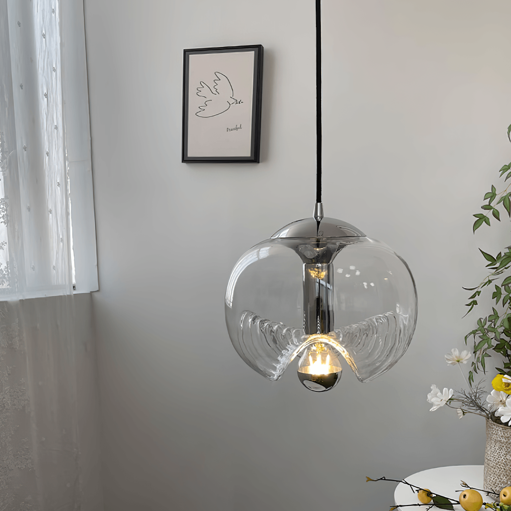 Fivelle Glass Pendant Light