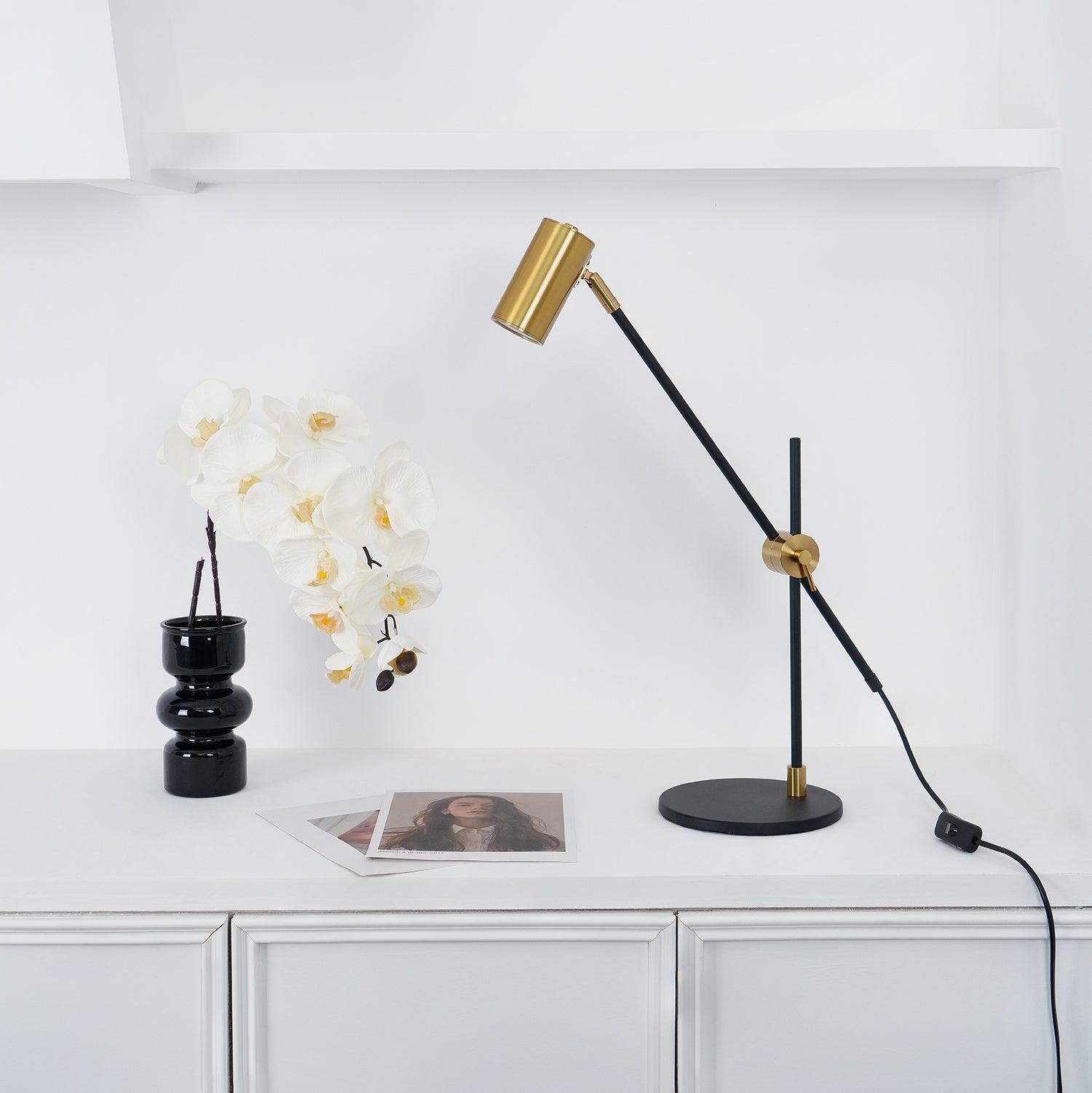 Ivpharil Frosted Floor Lamp-Neutral Decor