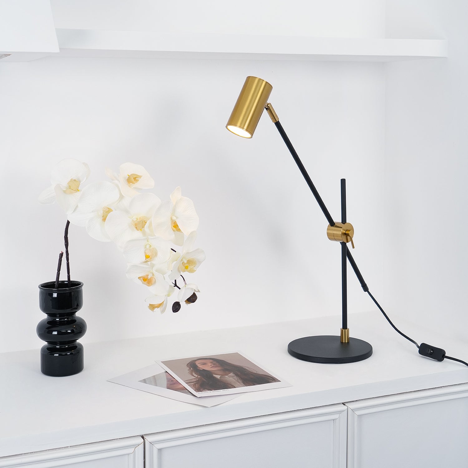 Ivpharil Frosted Floor Lamp-Neutral Decor