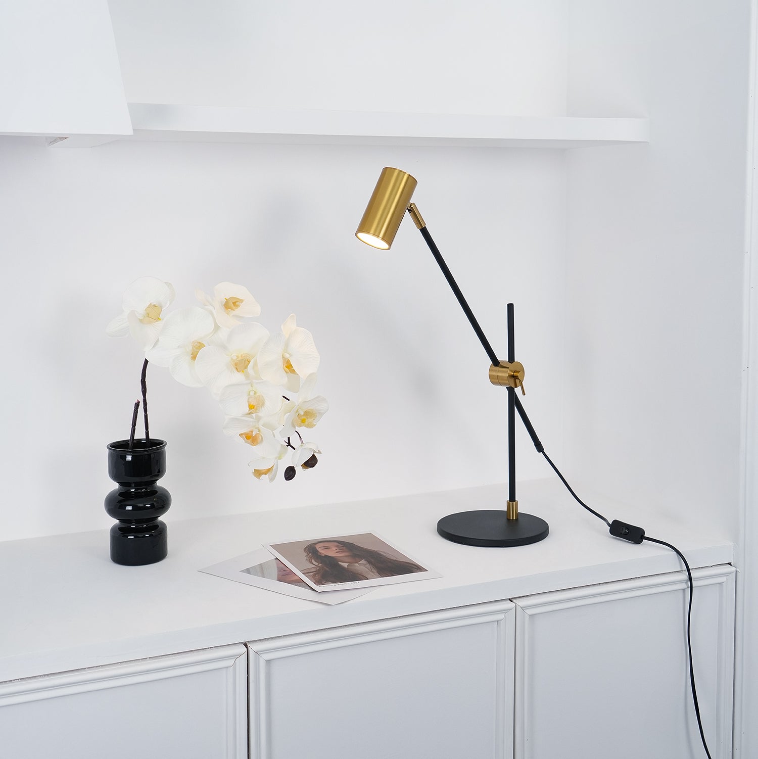 Ivpharil Frosted Floor Lamp-Neutral Decor