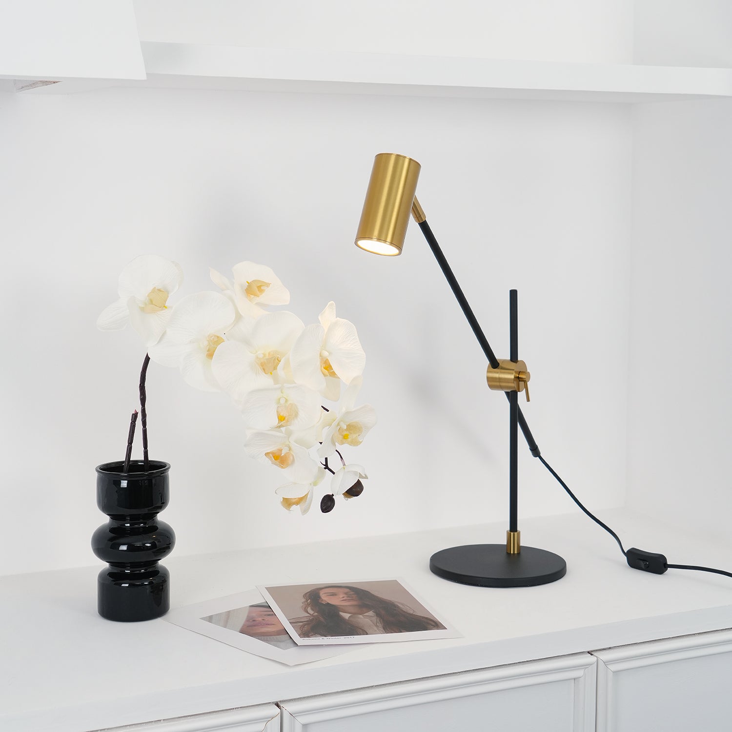 Ivpharil Frosted Floor Lamp-Neutral Decor