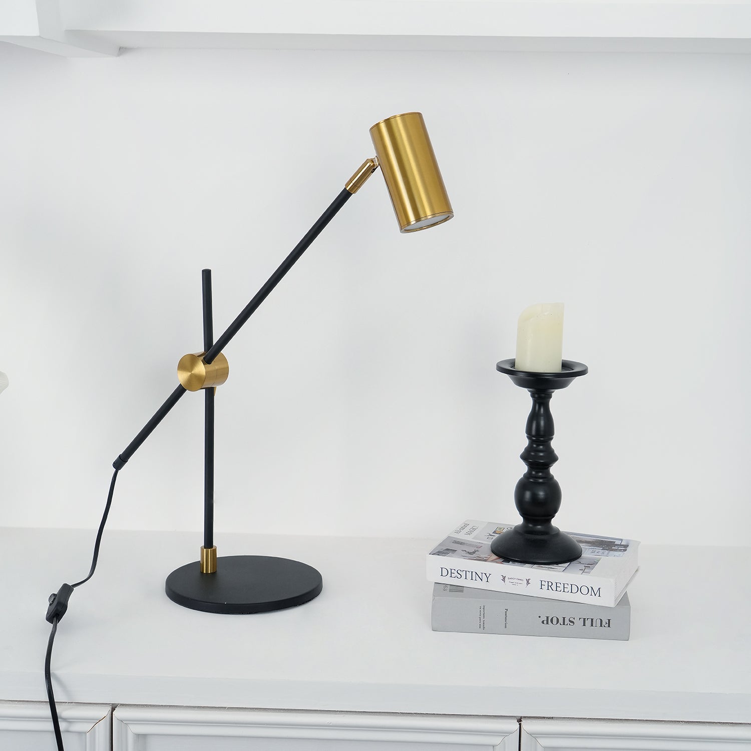 Ivpharil Frosted Floor Lamp-Neutral Decor