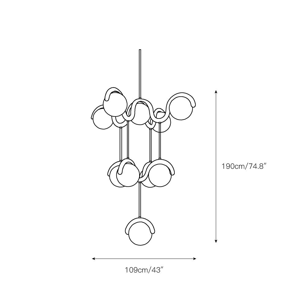 Eurvinen Chandelier