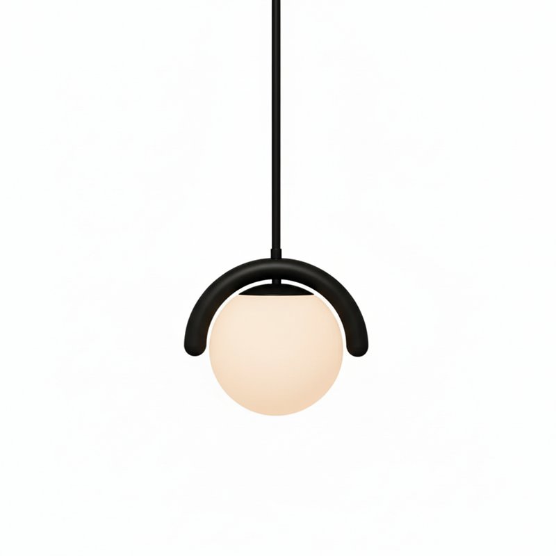 Uveta Linear Chandelier Red&Silver-Neutral Decor