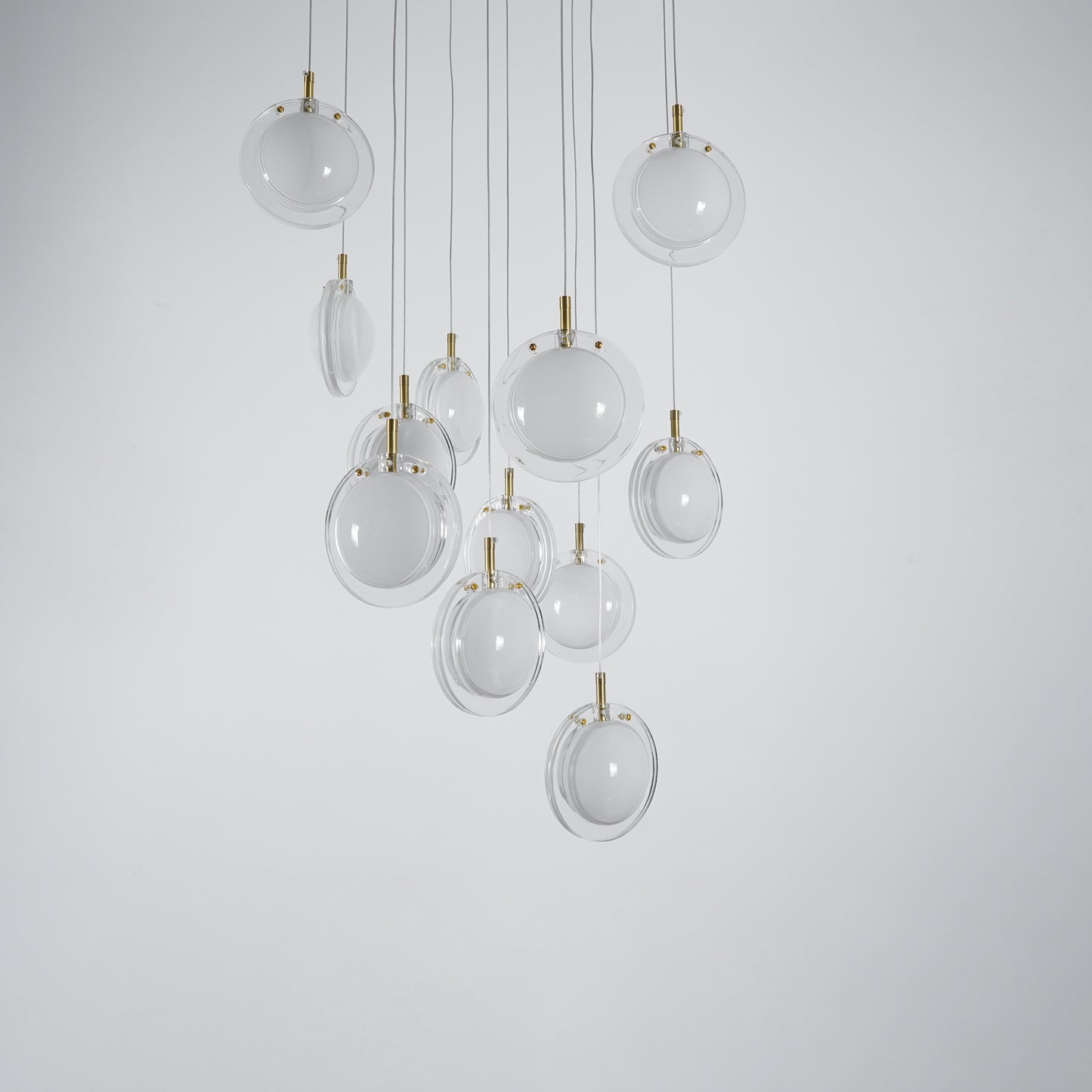 Lens Round Chandelier-Neutral Decor