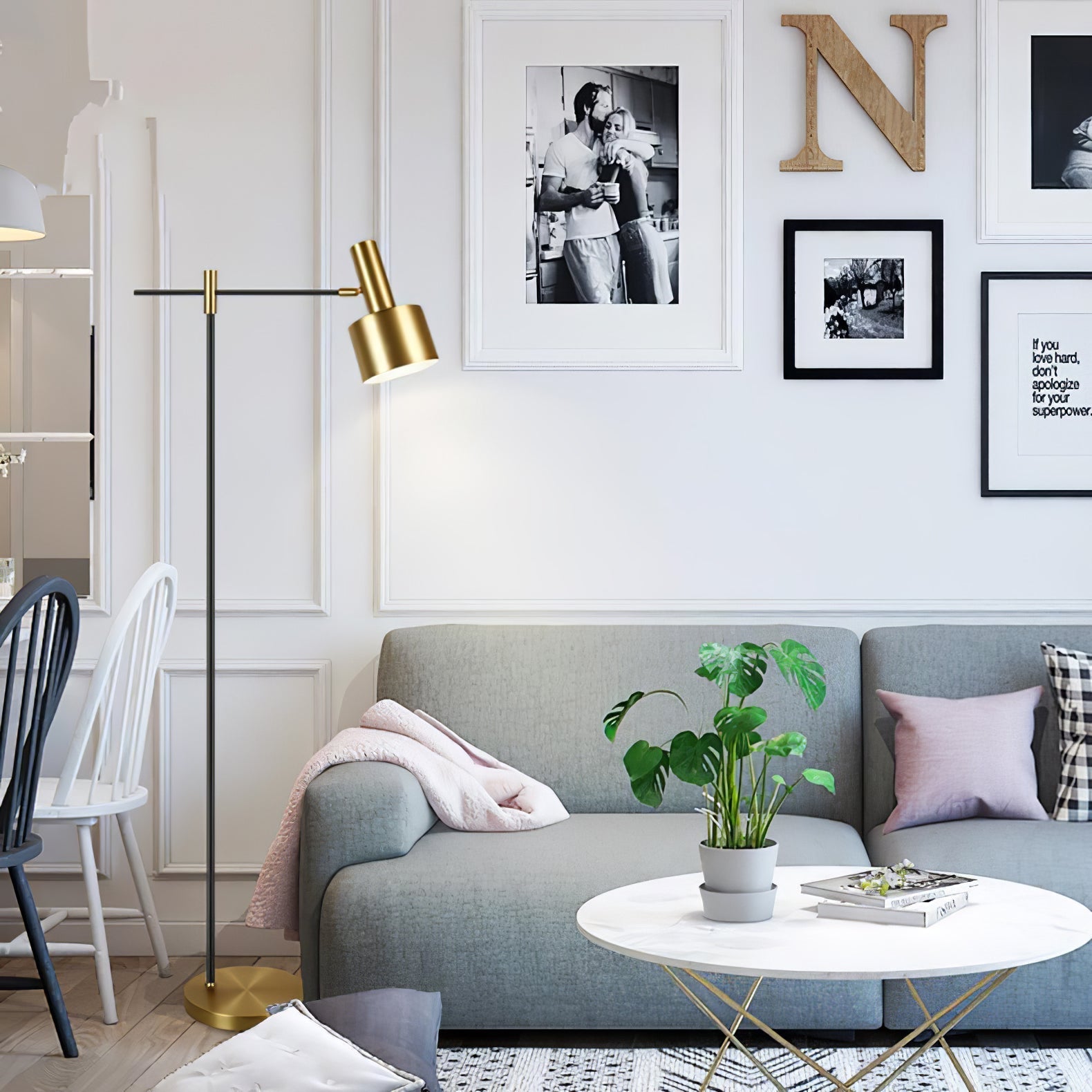 David Modern Table Lamp-Neutral Decor