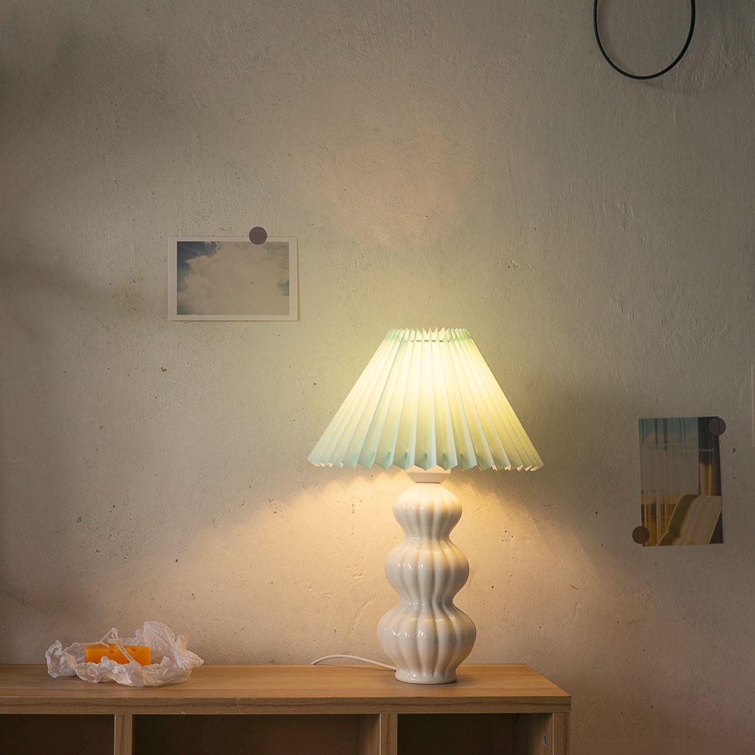Hart Vintage Fabric Table lamp-Neutral Decor