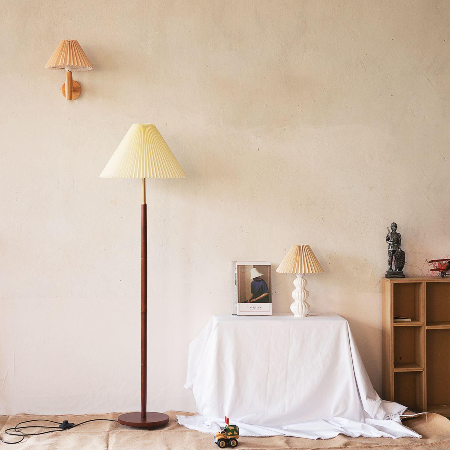 Hart Vintage Fabric Table lamp-Neutral Decor