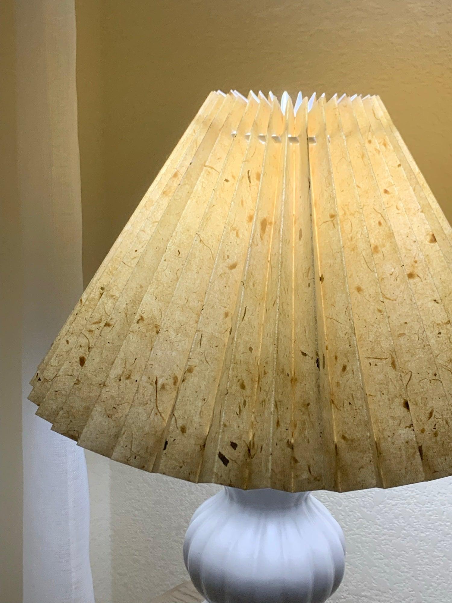 Hart Vintage Fabric Table lamp-Neutral Decor