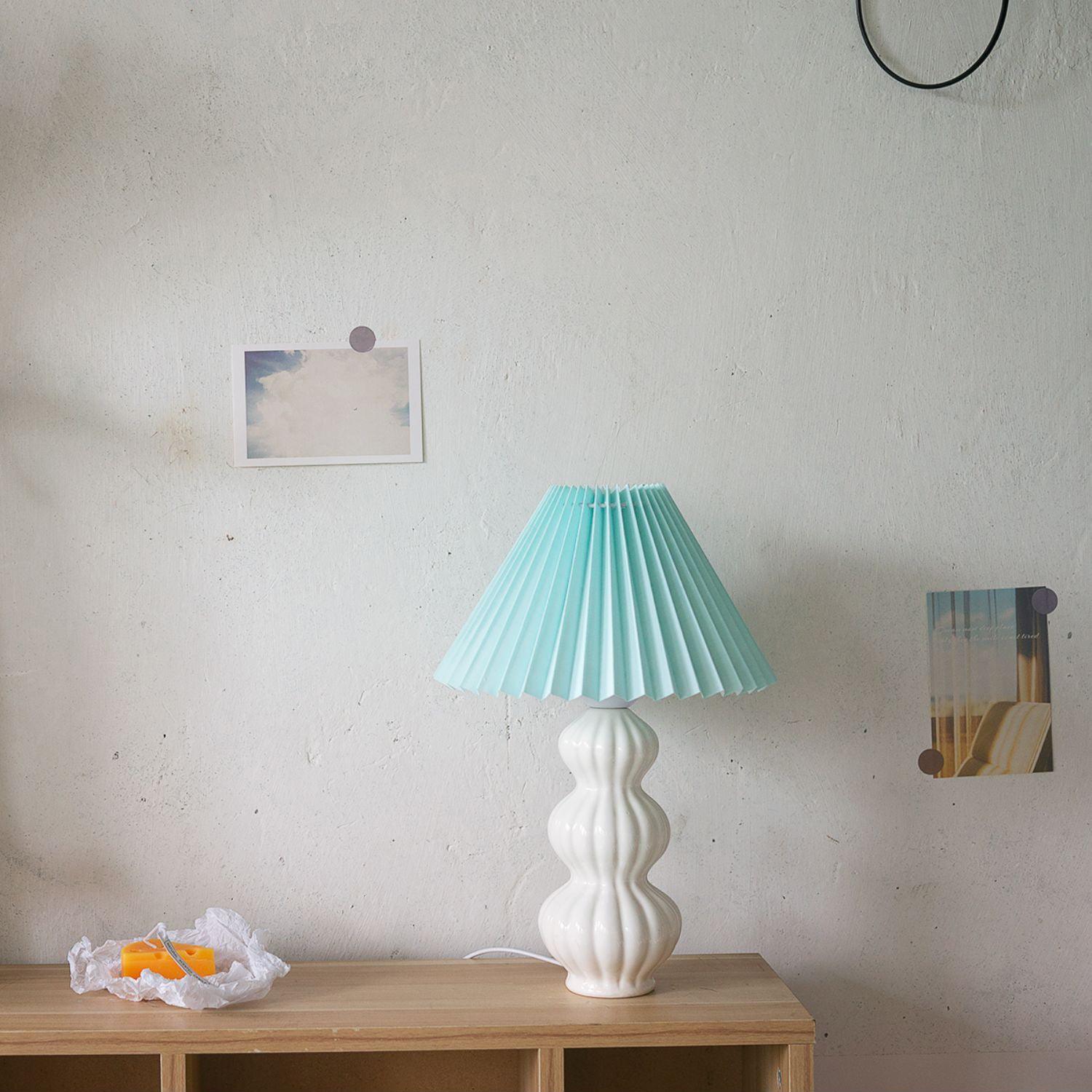 Hart Vintage Fabric Table lamp-Neutral Decor