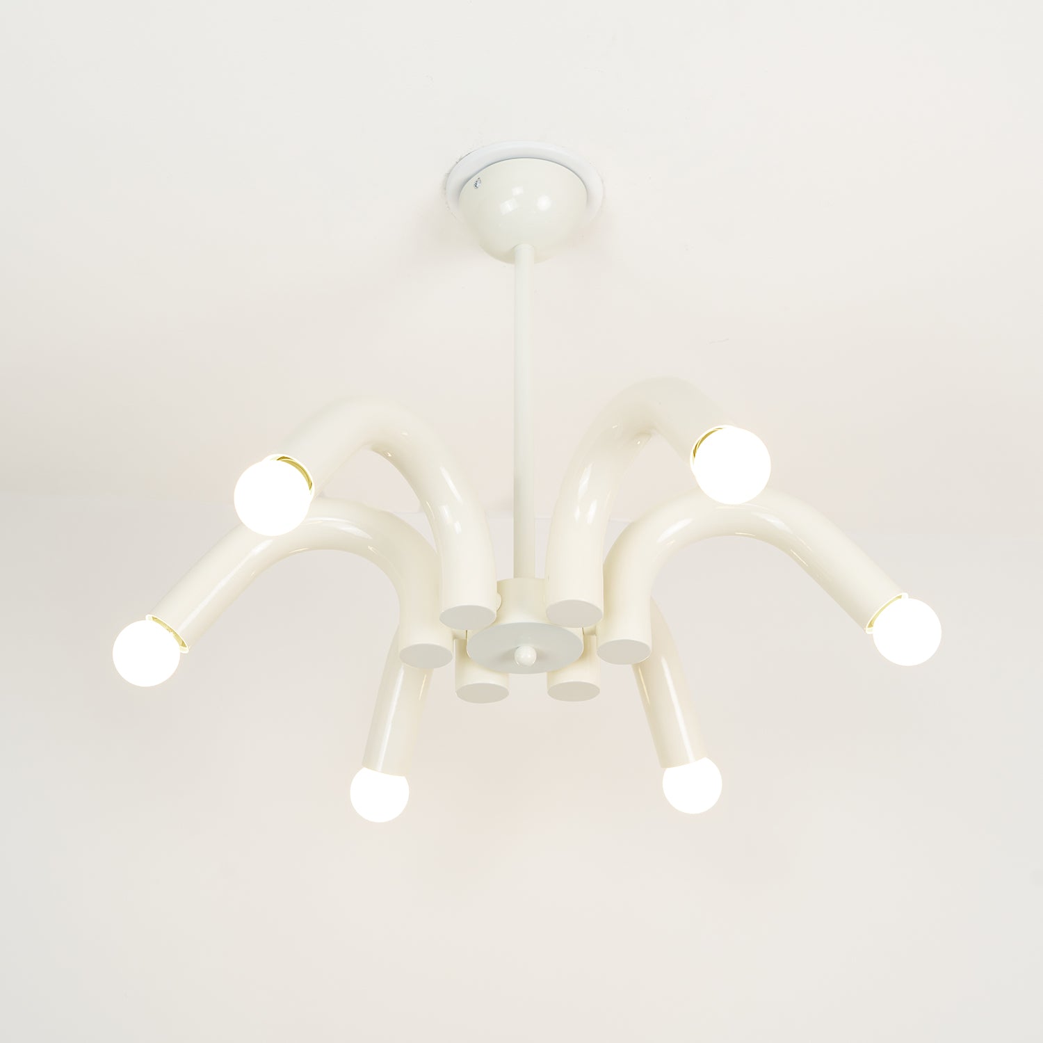 Fivelle Modern Cream Multi-Arm Chandelier