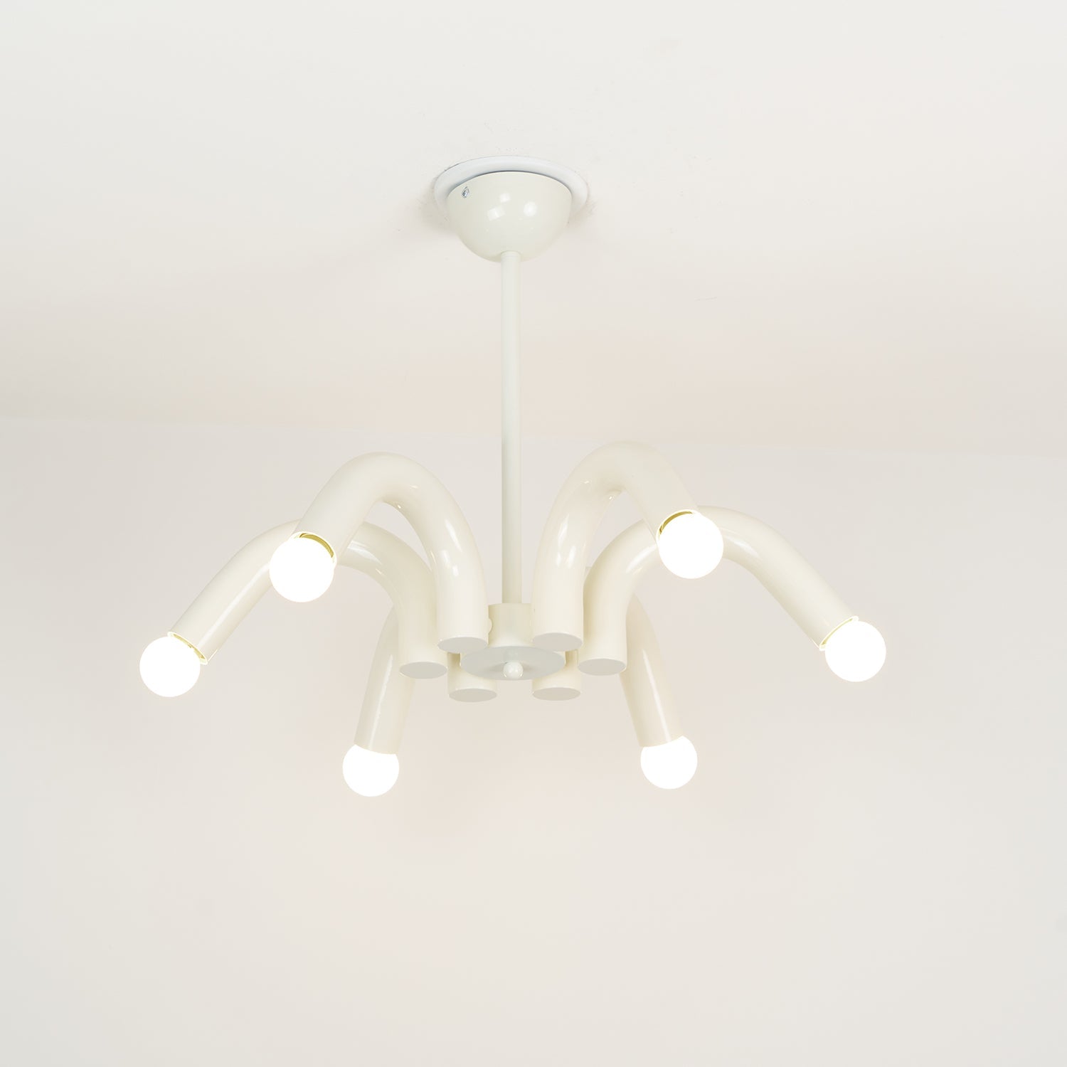 Fivelle Modern Cream Multi-Arm Chandelier