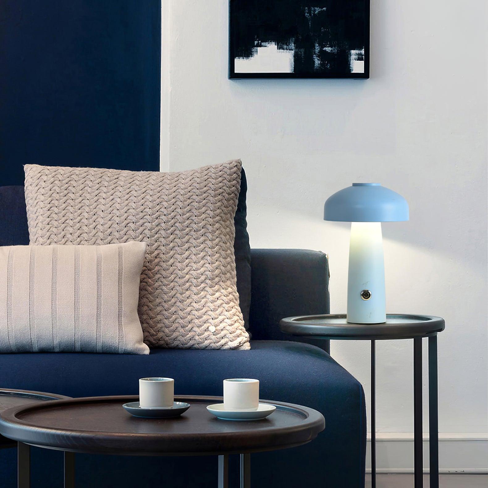 Vinorir Mushroom Table Lamp-Neutral Decor