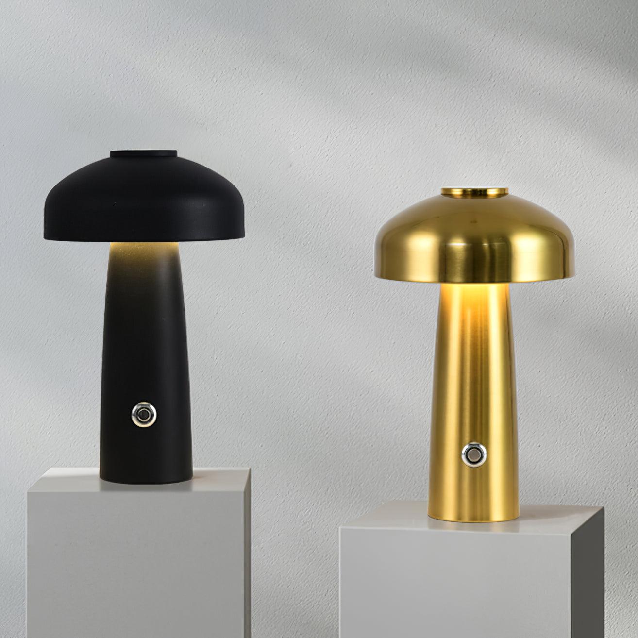 Vinorir Mushroom Table Lamp-Neutral Decor