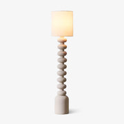 Khev Modern Fabric Floor Lamp-Neutral Decor