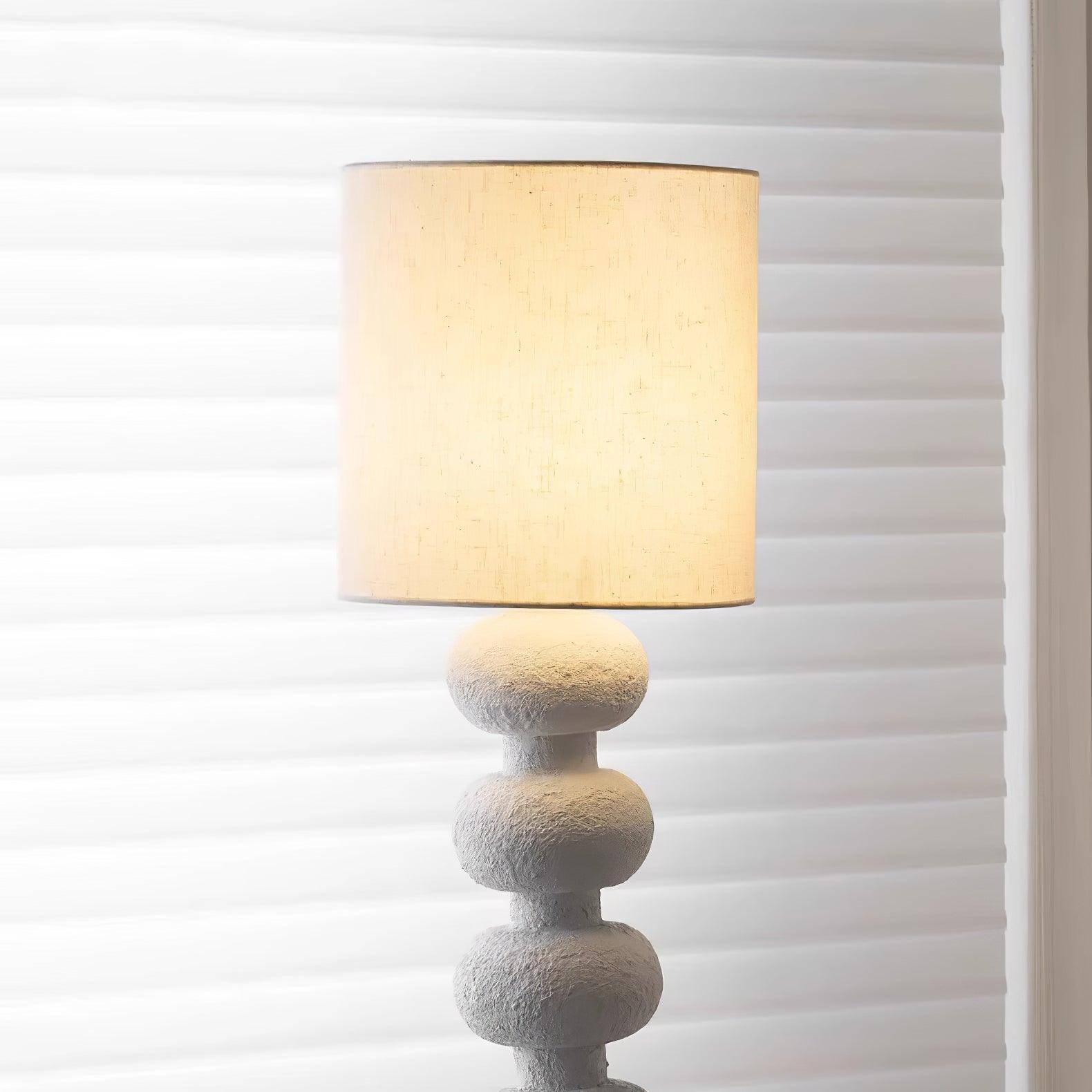 Khev Modern Fabric Floor Lamp-Neutral Decor