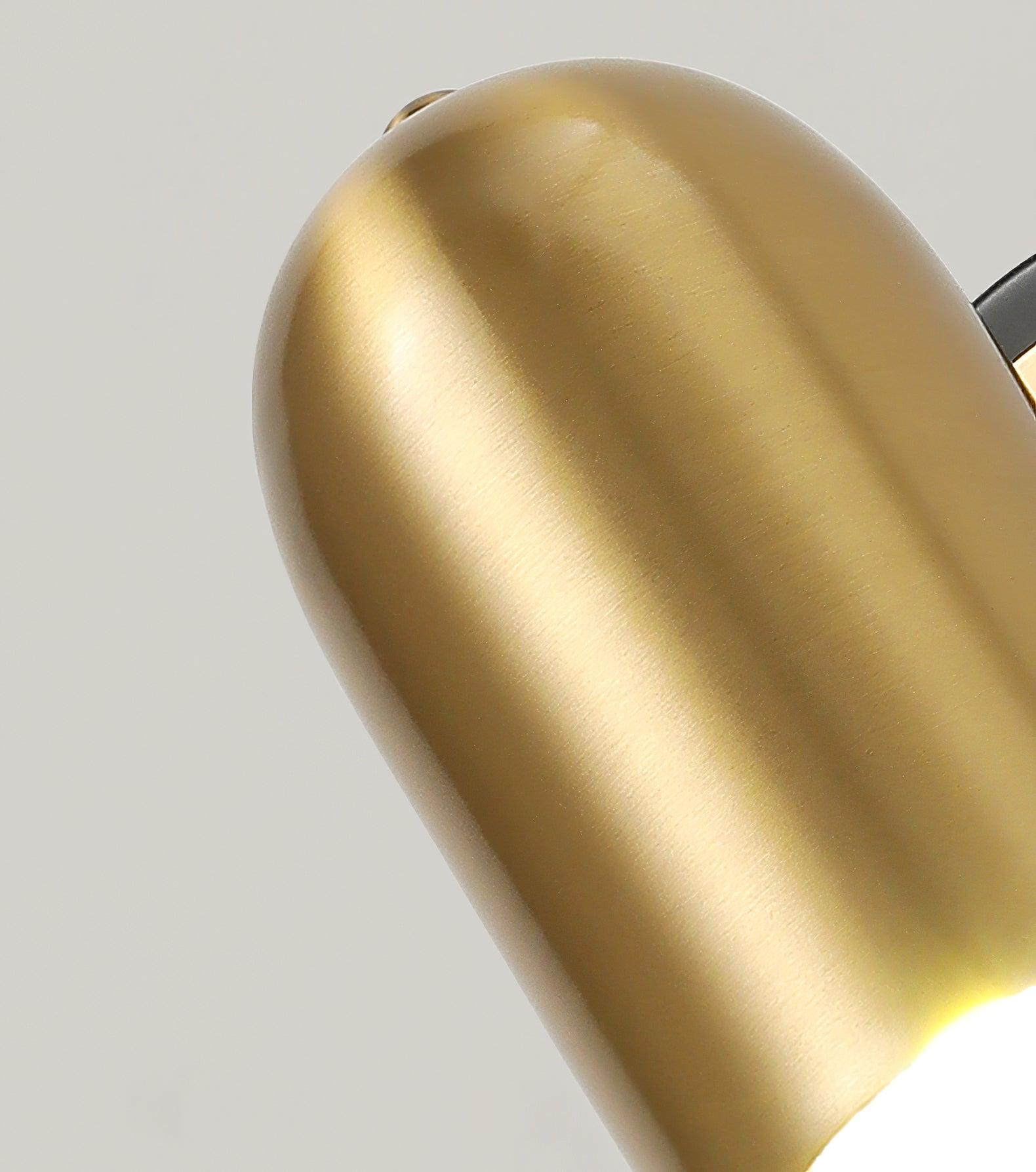 Liora Modern Minimalist Gold Wall Lamp-Neutral Decor