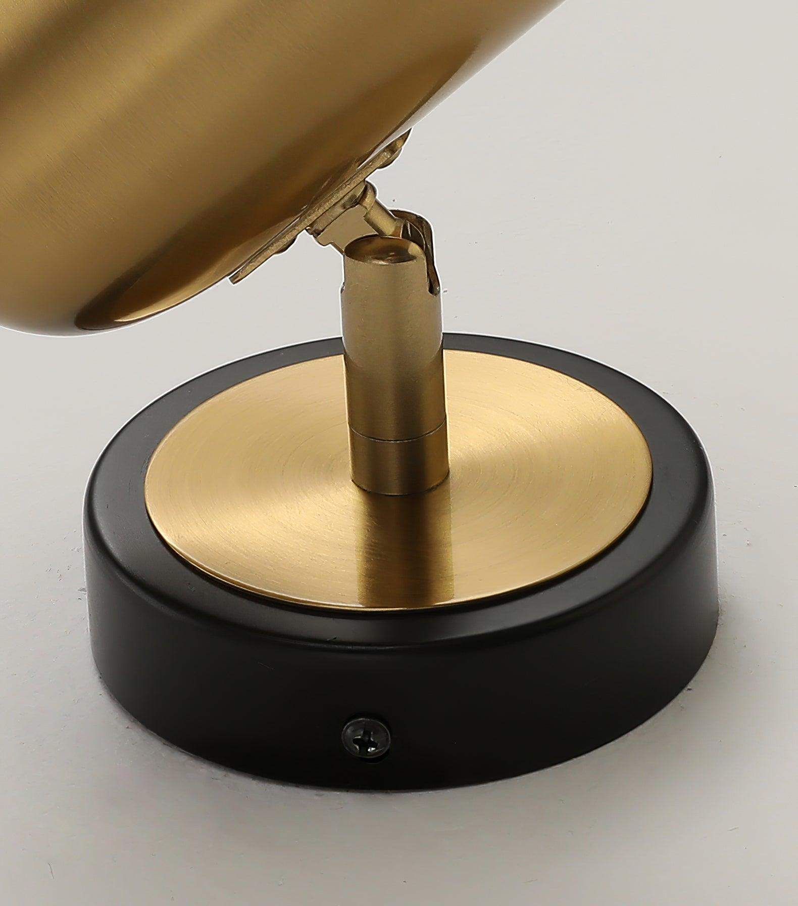 Liora Modern Minimalist Gold Wall Lamp-Neutral Decor